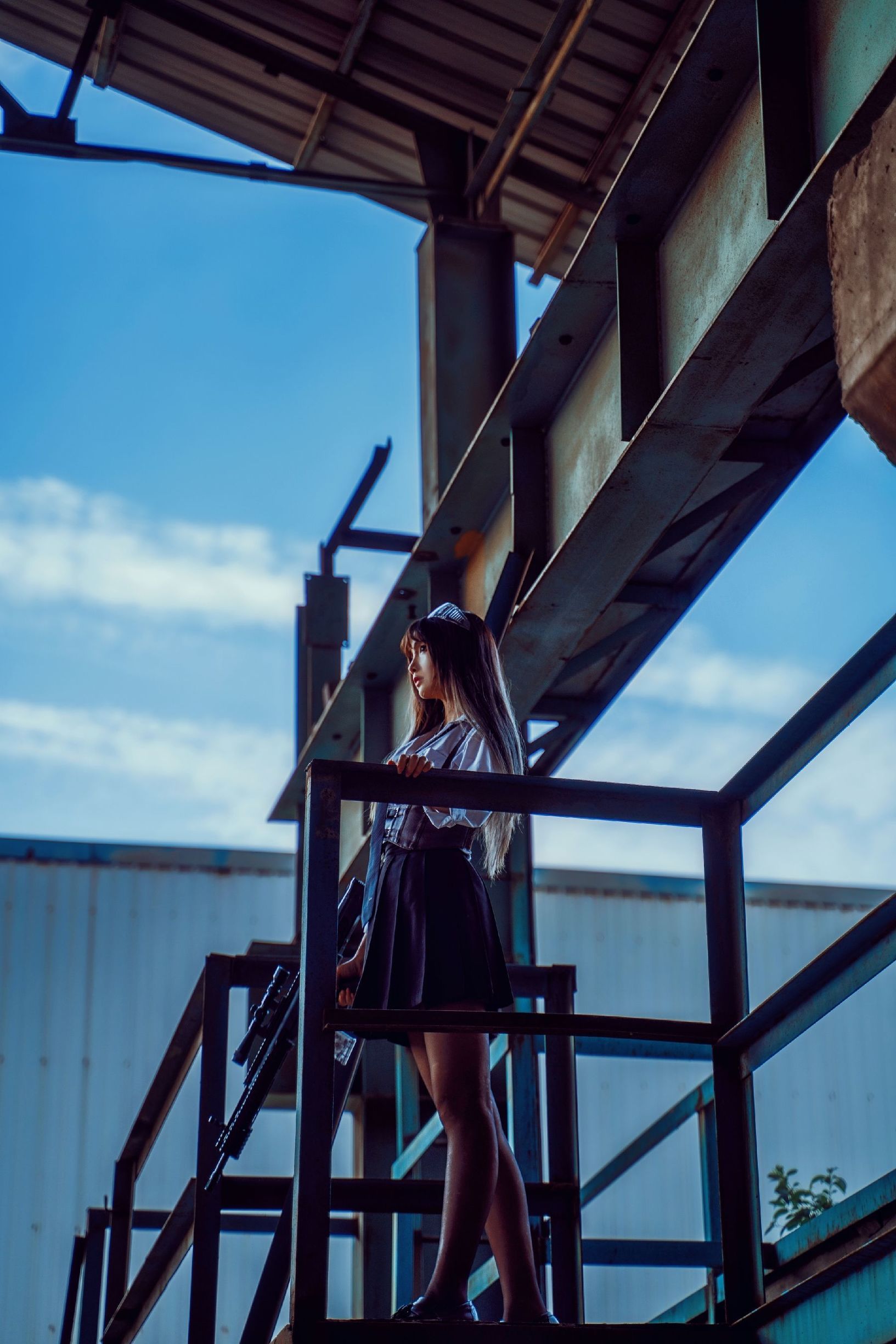 コスプレ福利] 二次元美女古川カグラ - 武装JK