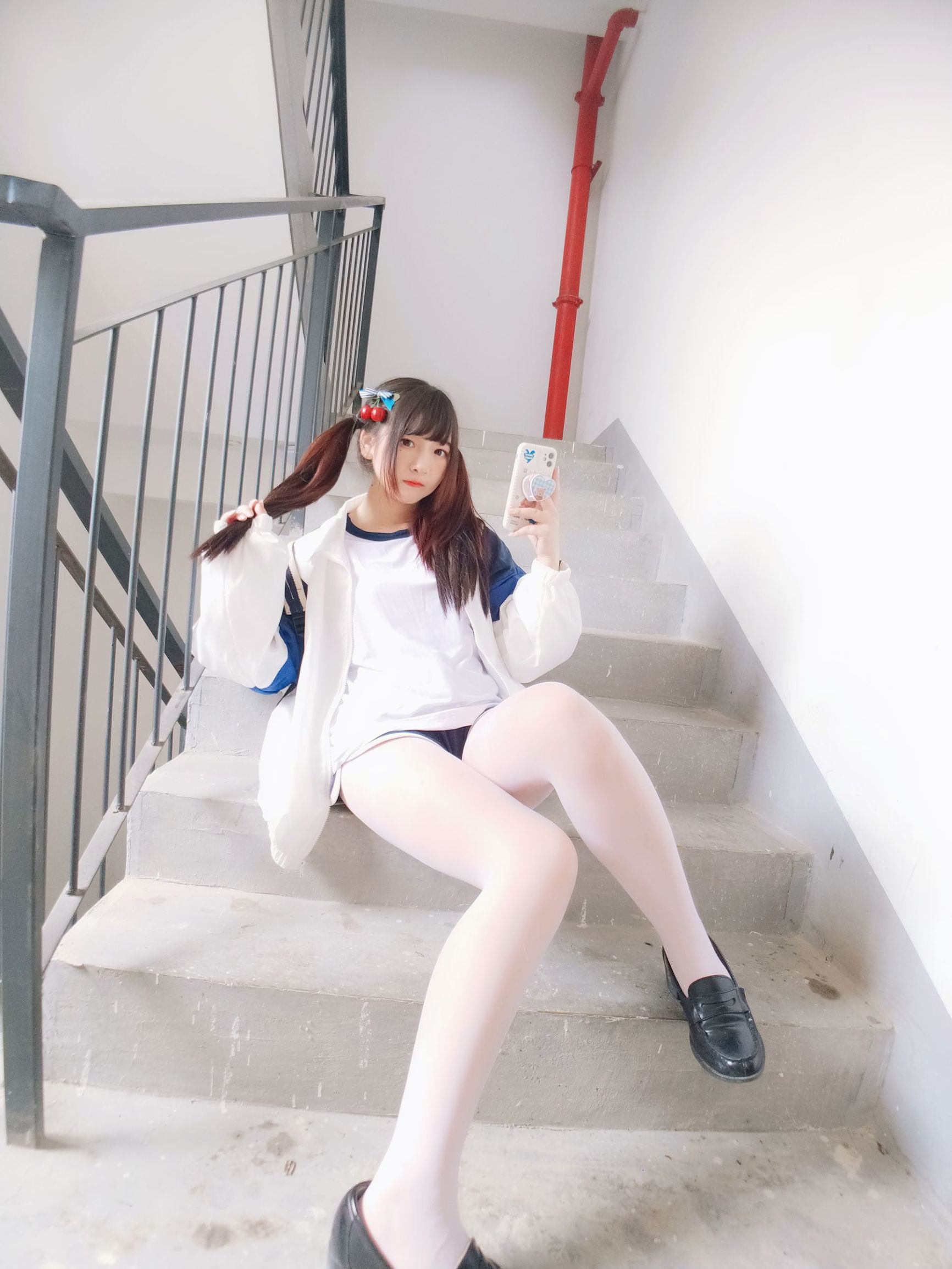 [COS福利] 二次元美女古川kagura - 白丝体操运动服