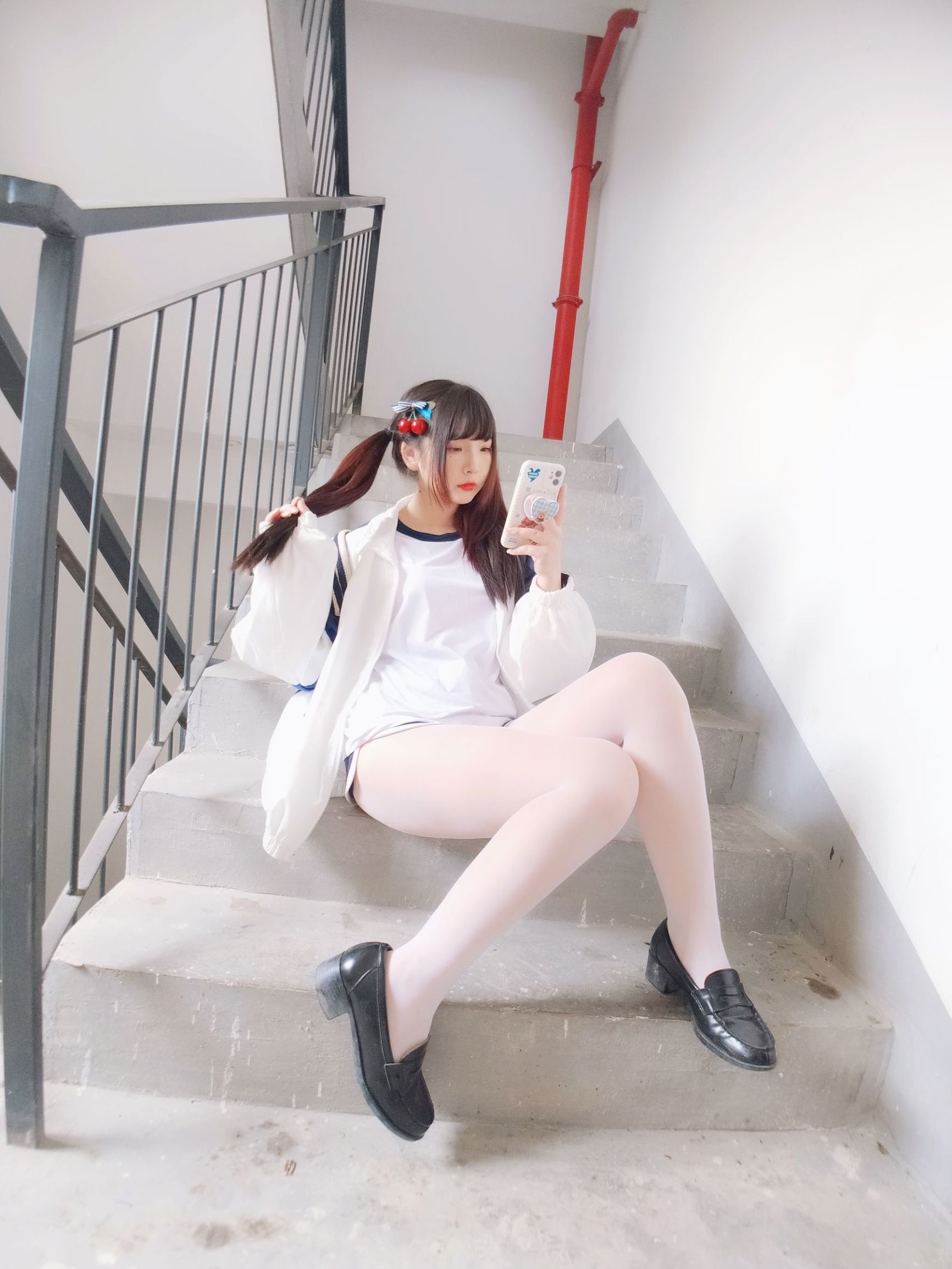 [COS福利] 二次元美女古川kagura - 白丝体操运动服