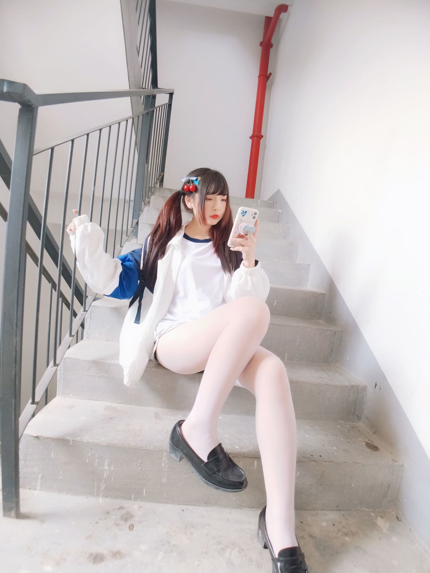 [COS福利] 二次元美女古川kagura - 白丝体操运动服