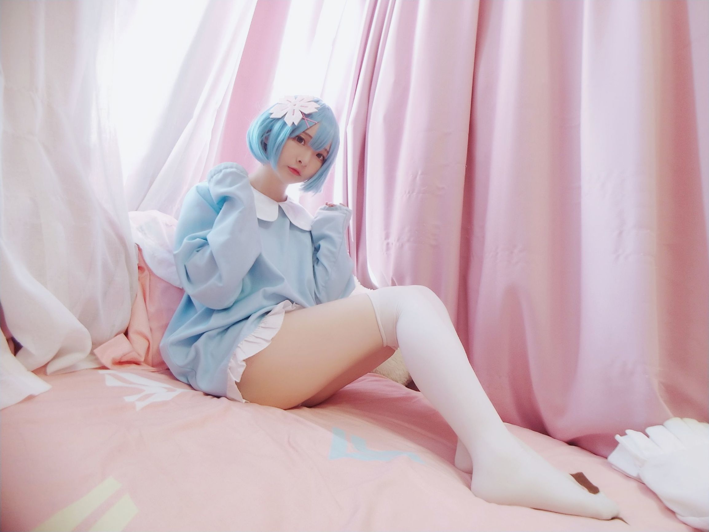 COS福利] 二次元美女古川神樂 - 蕾姆幼年
