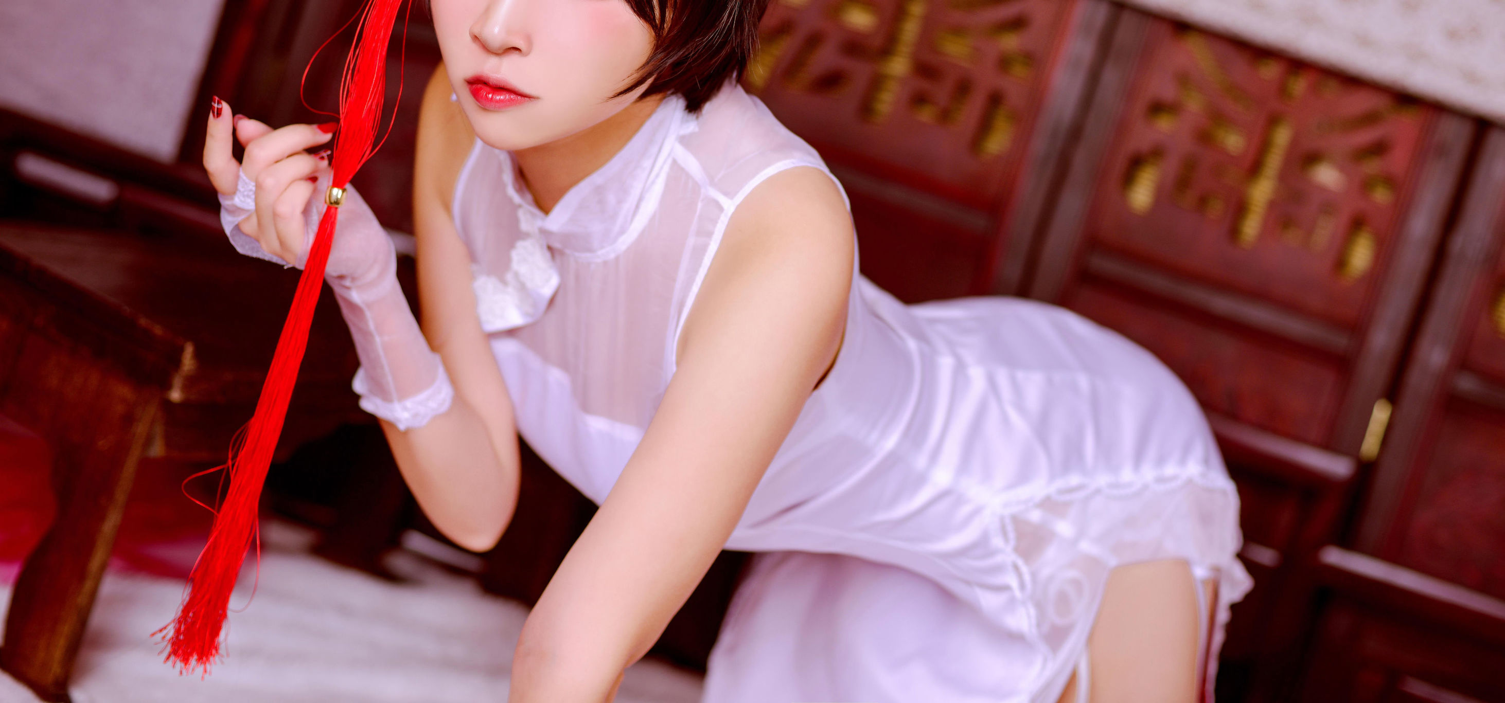 Cosplay Welfare] Popular Coser Er Zuo Nisa - Azur Lane Takao Qipao