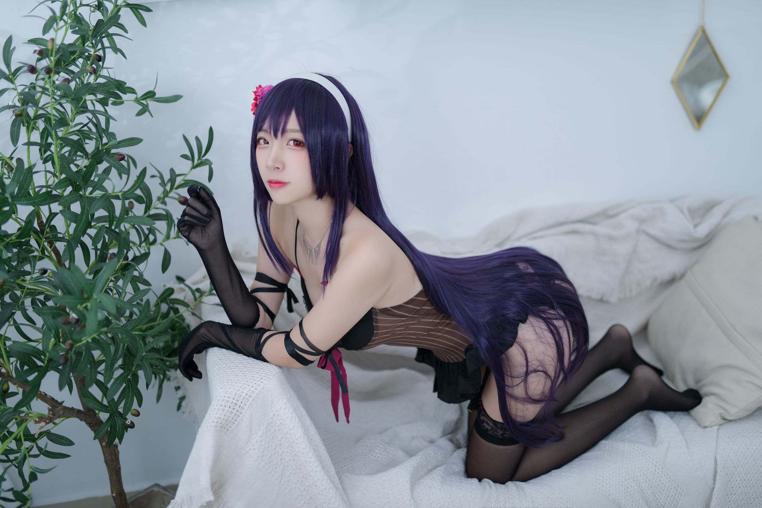 COS 혜택] 인기 Coser 엘자 니사 - 도로인 선배 잠옷