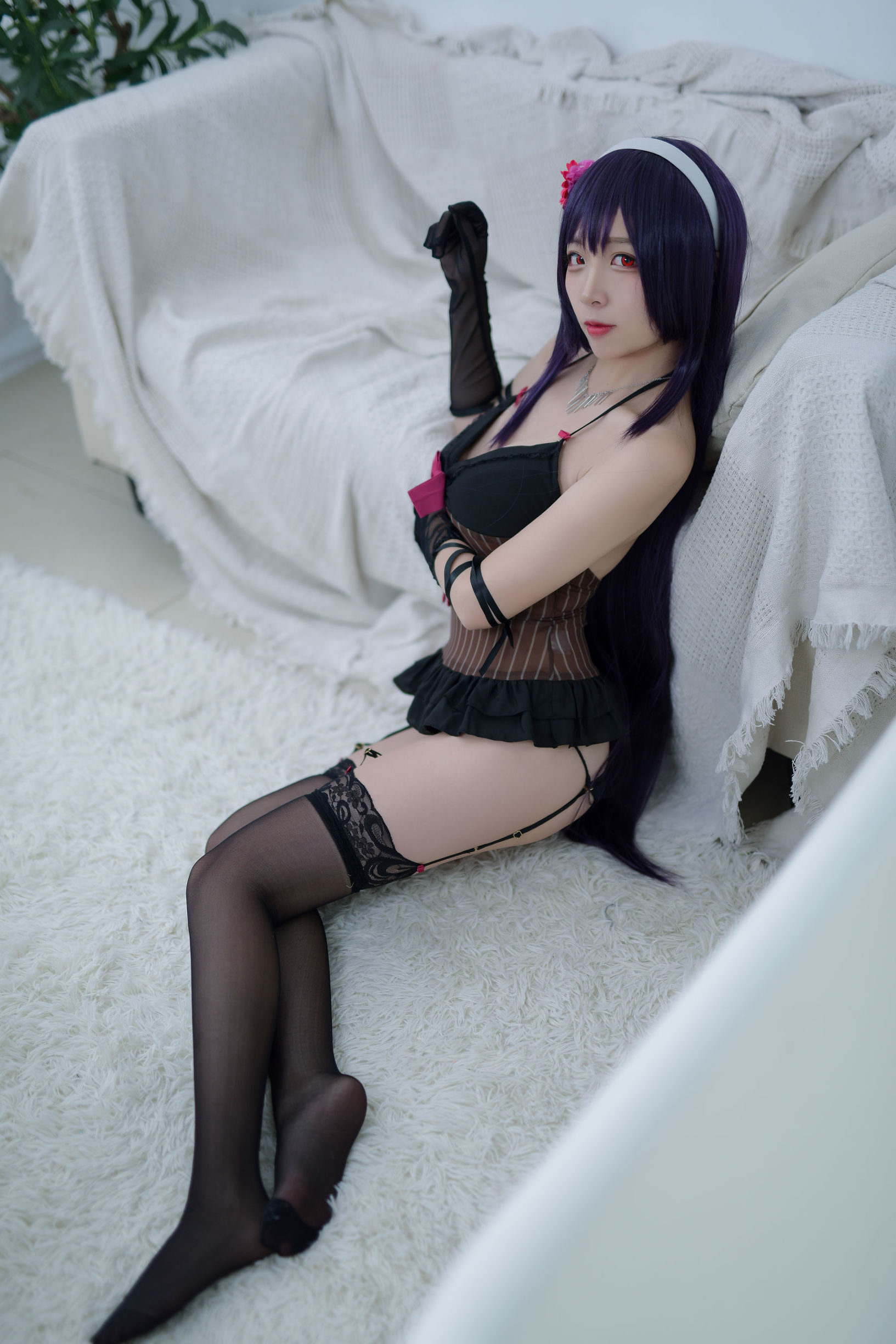 COS Phúc lợi] Coser Phổ biến Er Zuo Nisa - Senpai Đường phố Đồ ngủ