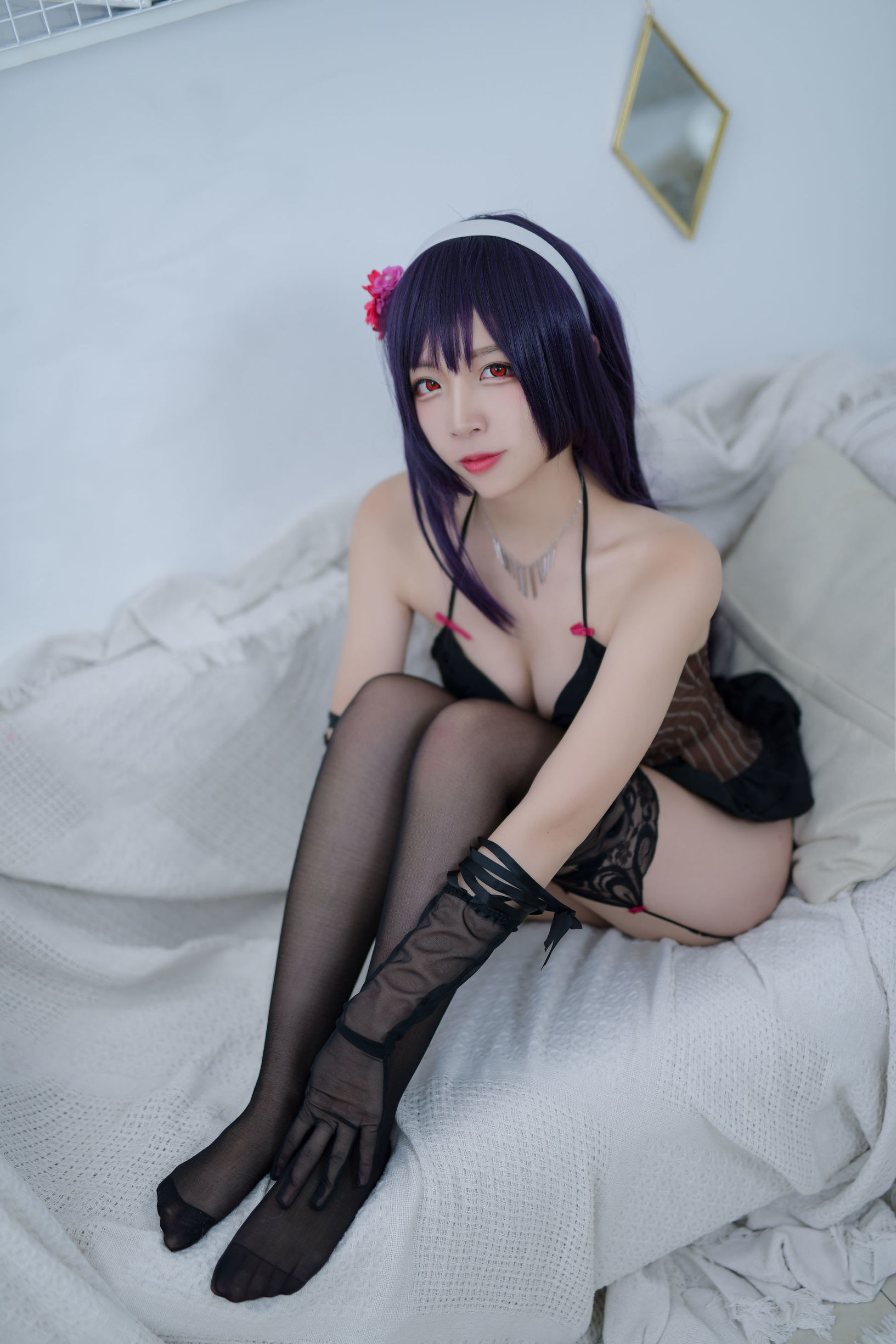 COS Phúc lợi] Coser Phổ biến Er Zuo Nisa - Senpai Đường phố Đồ ngủ