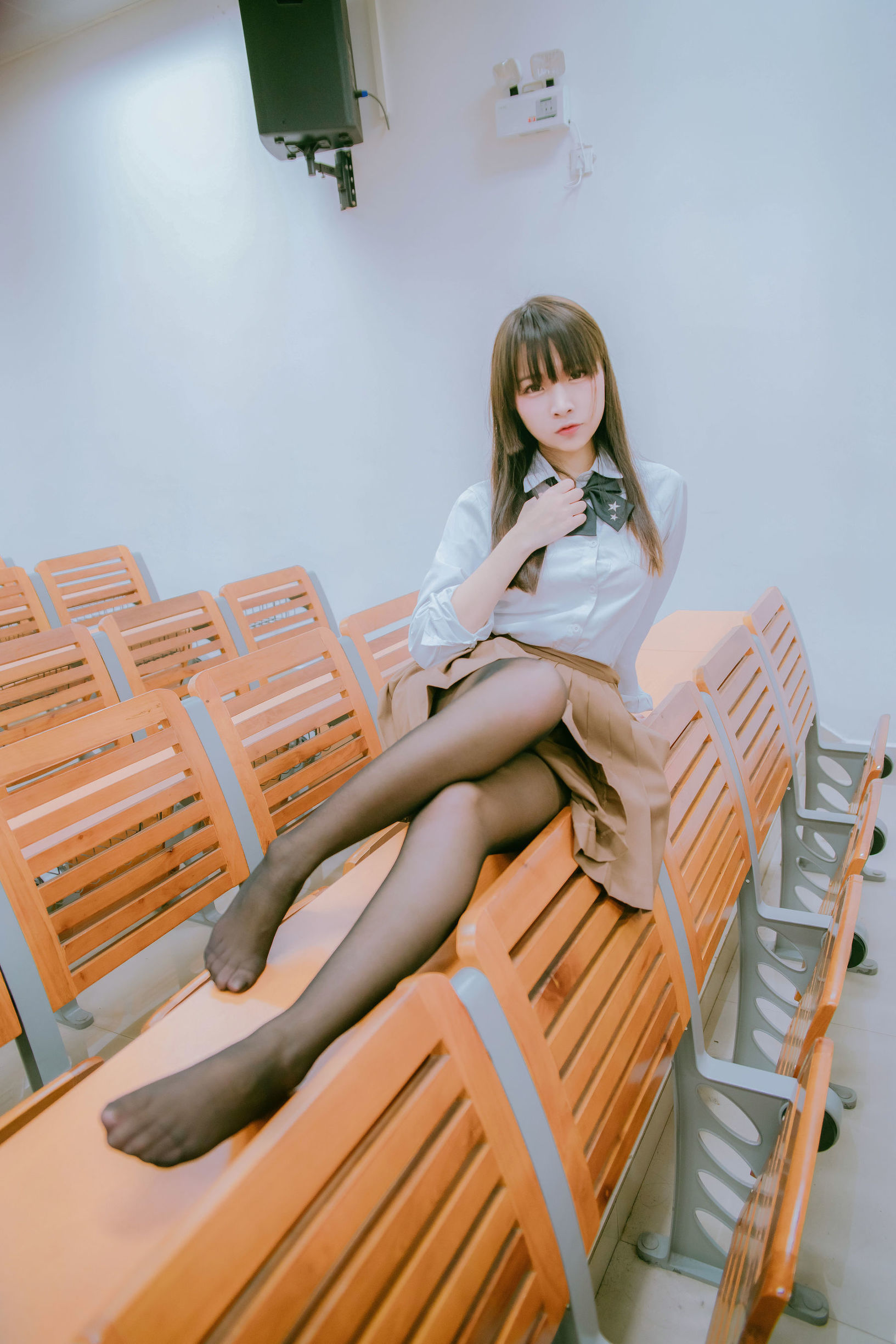 Cosplay福利] 人氣Coser二佐Nisa - JK學院風