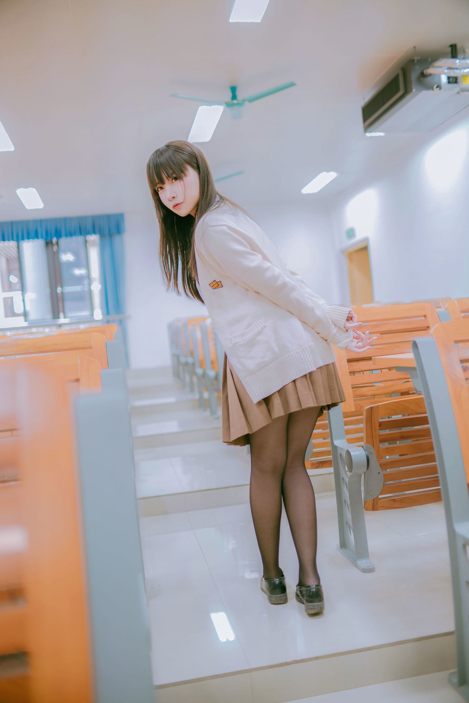 Cosplay福利] 人氣Coser二佐Nisa - JK學院風