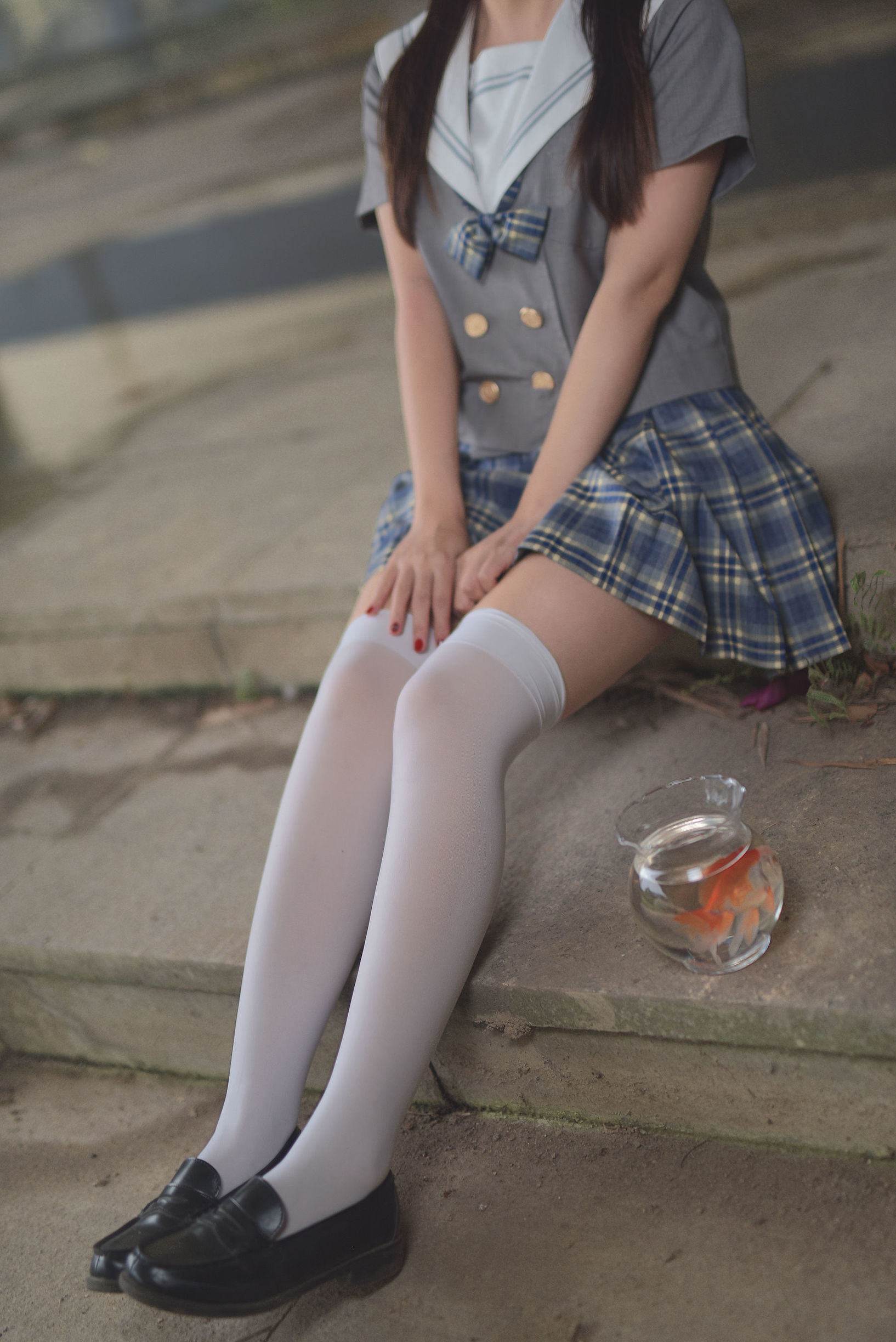 コスプレ福利] 人気のコスプレイヤー 二佐・ニサ - JKセーラー服