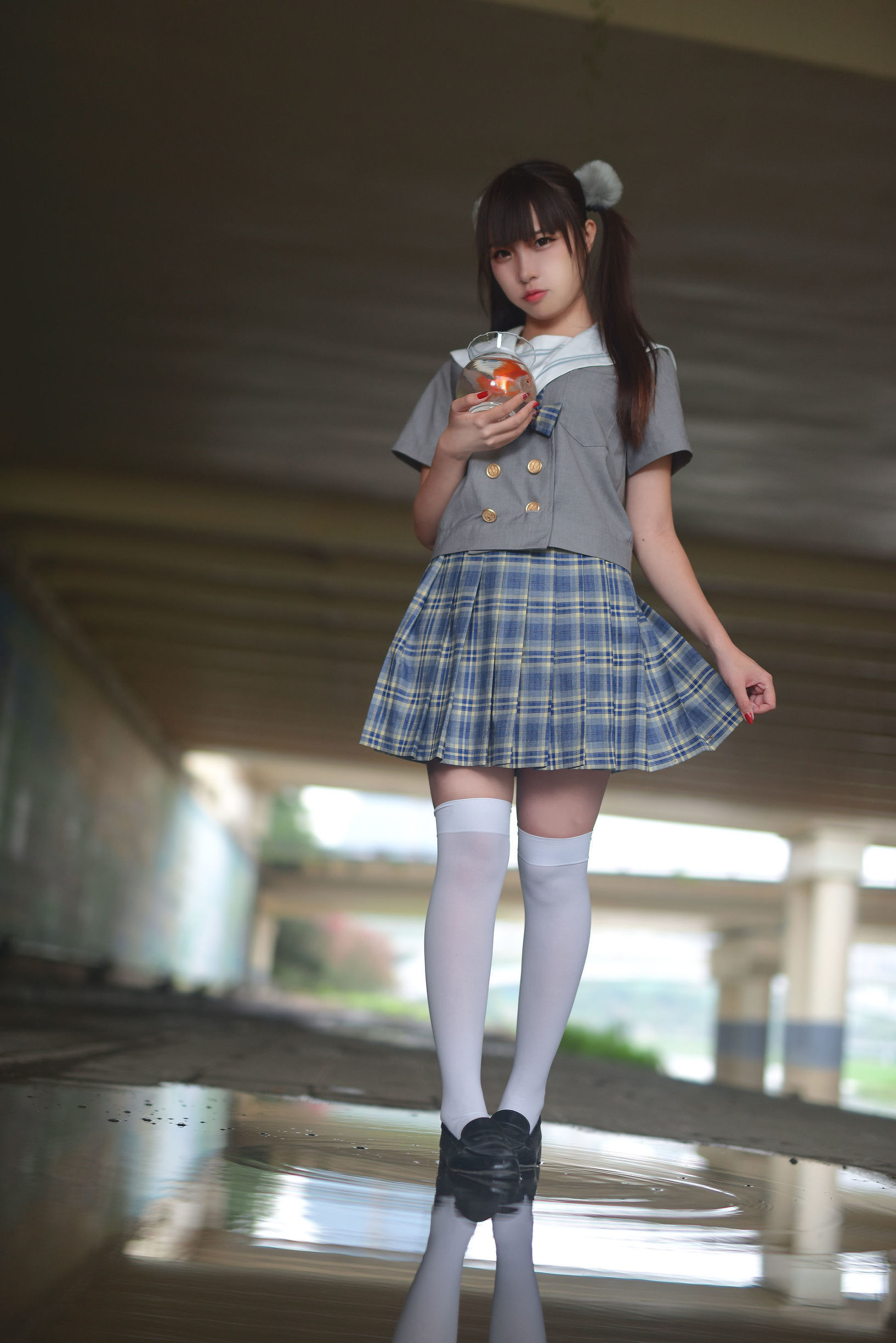 COS福利] 人氣 Coser 二佐 Nisa - JK 水手服