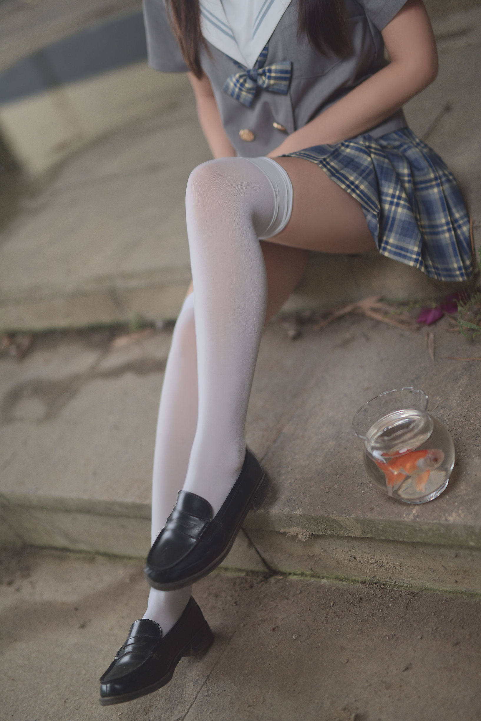 COS福利] 人氣 Coser 二佐 Nisa - JK 水手服