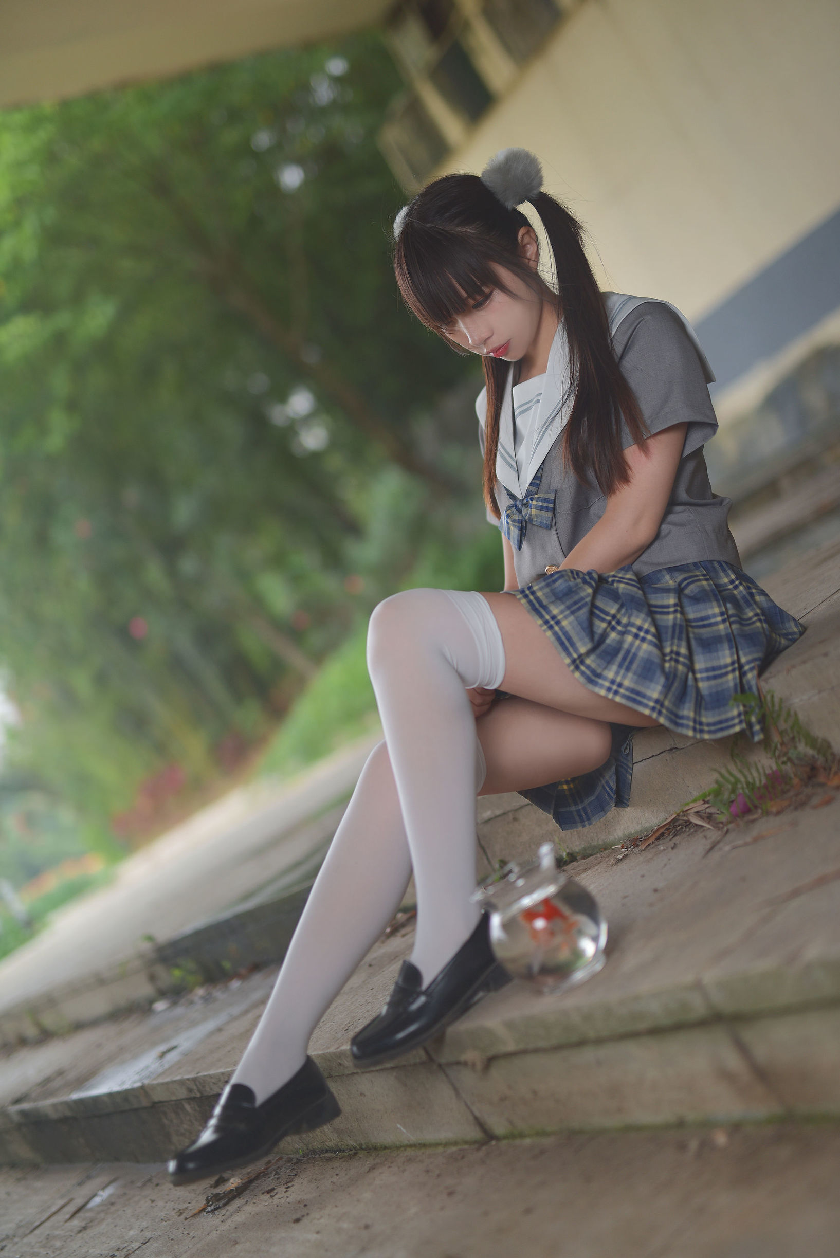 COS福利] 人氣 Coser 二佐 Nisa - JK 水手服