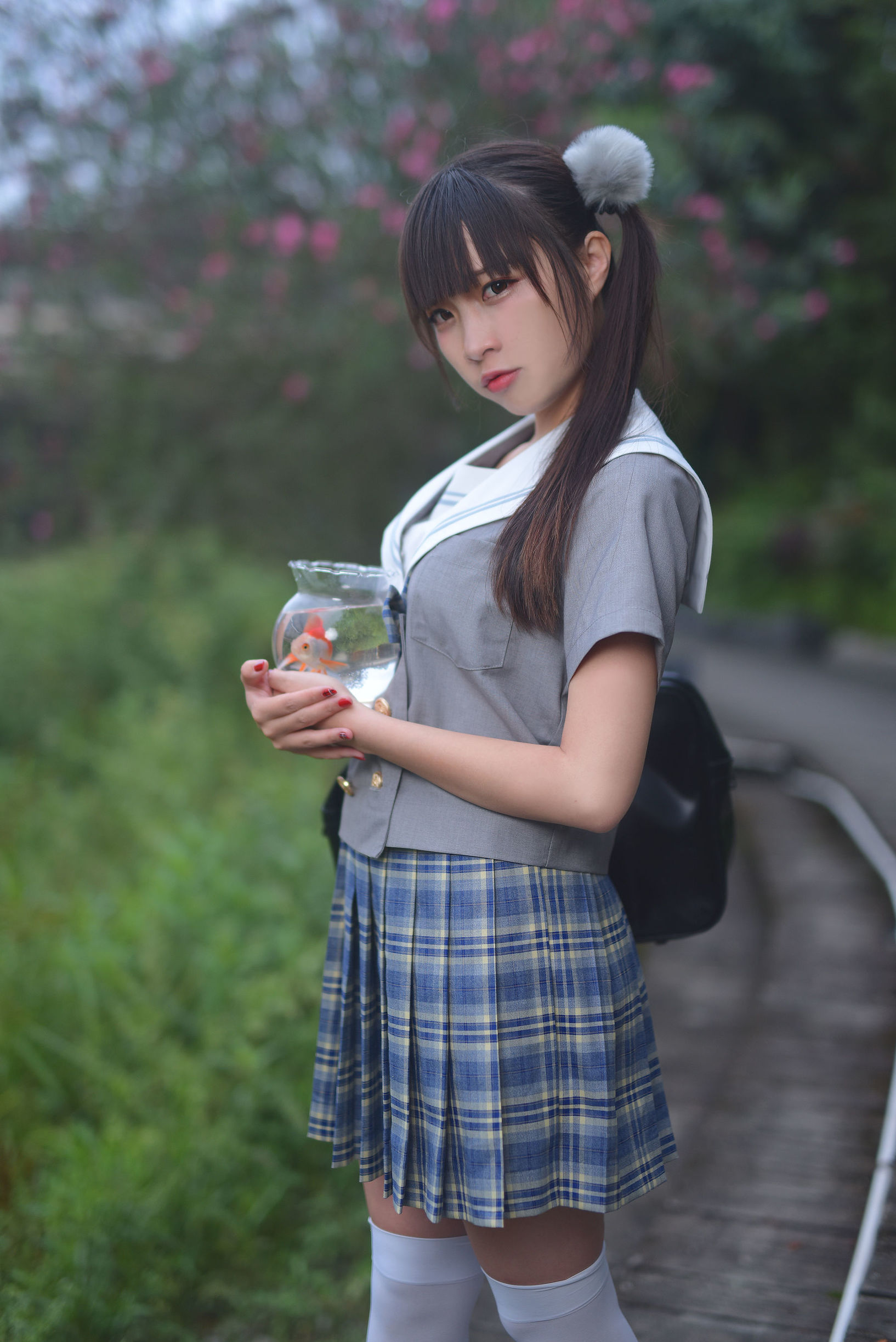 コスプレ福利] 人気のコスプレイヤー 二佐・ニサ - JKセーラー服