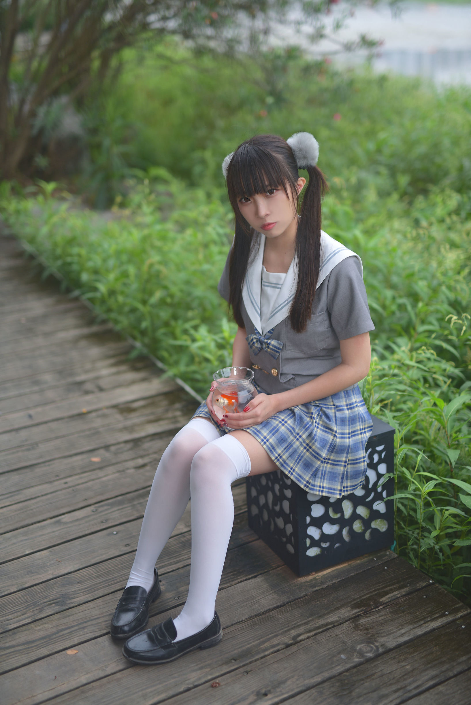 コスプレ福利] 人気のコスプレイヤー 二佐・ニサ - JKセーラー服
