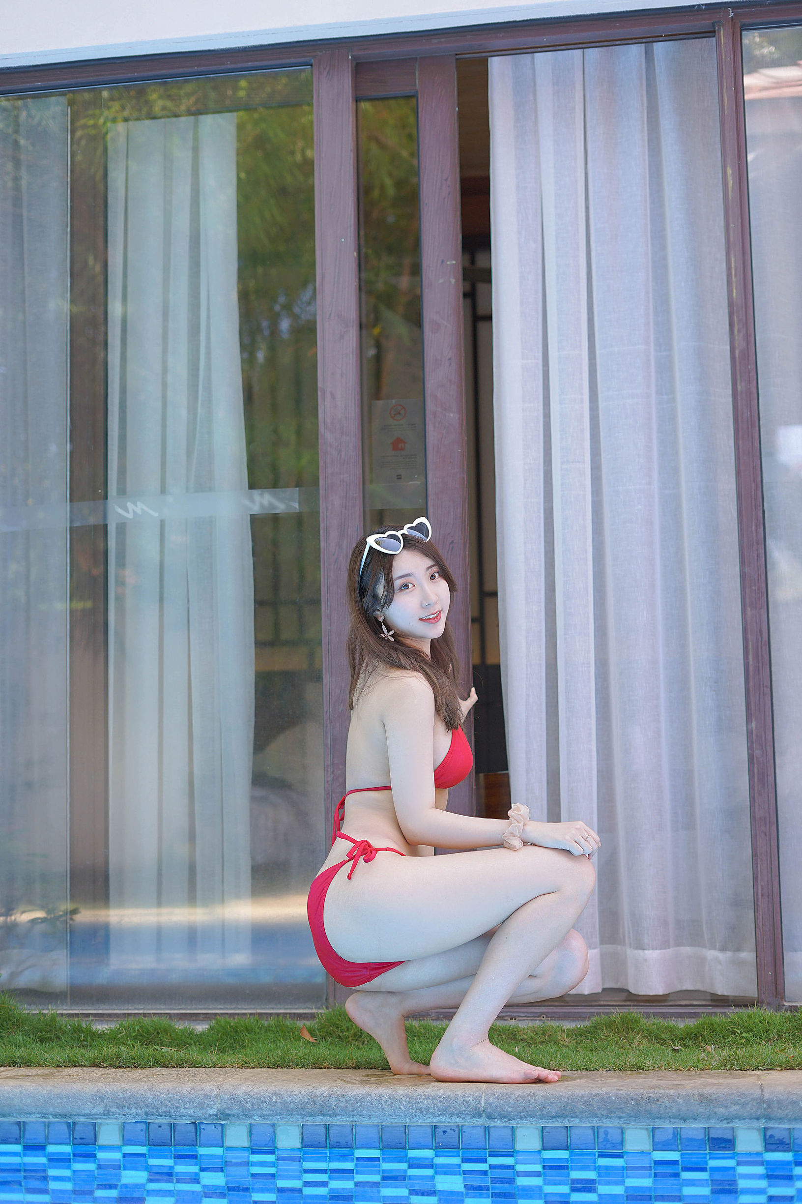COS 혜택] 인기 Coser 쿠로카와 - 섬 여행 비키니