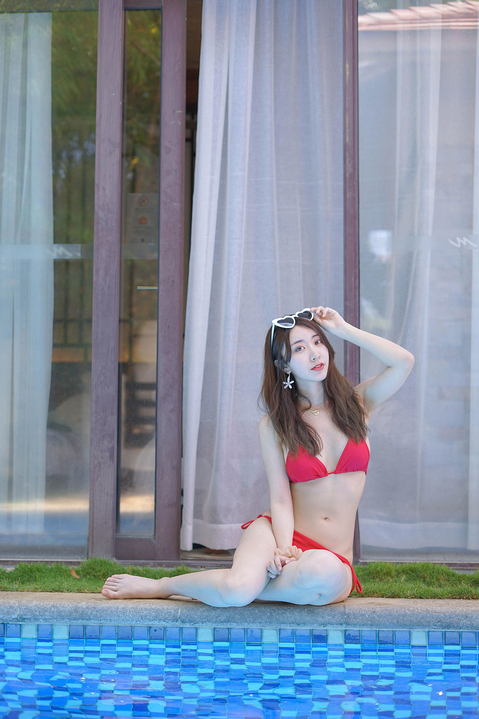 COS 혜택] 인기 Coser 쿠로카와 - 섬 여행 비키니
