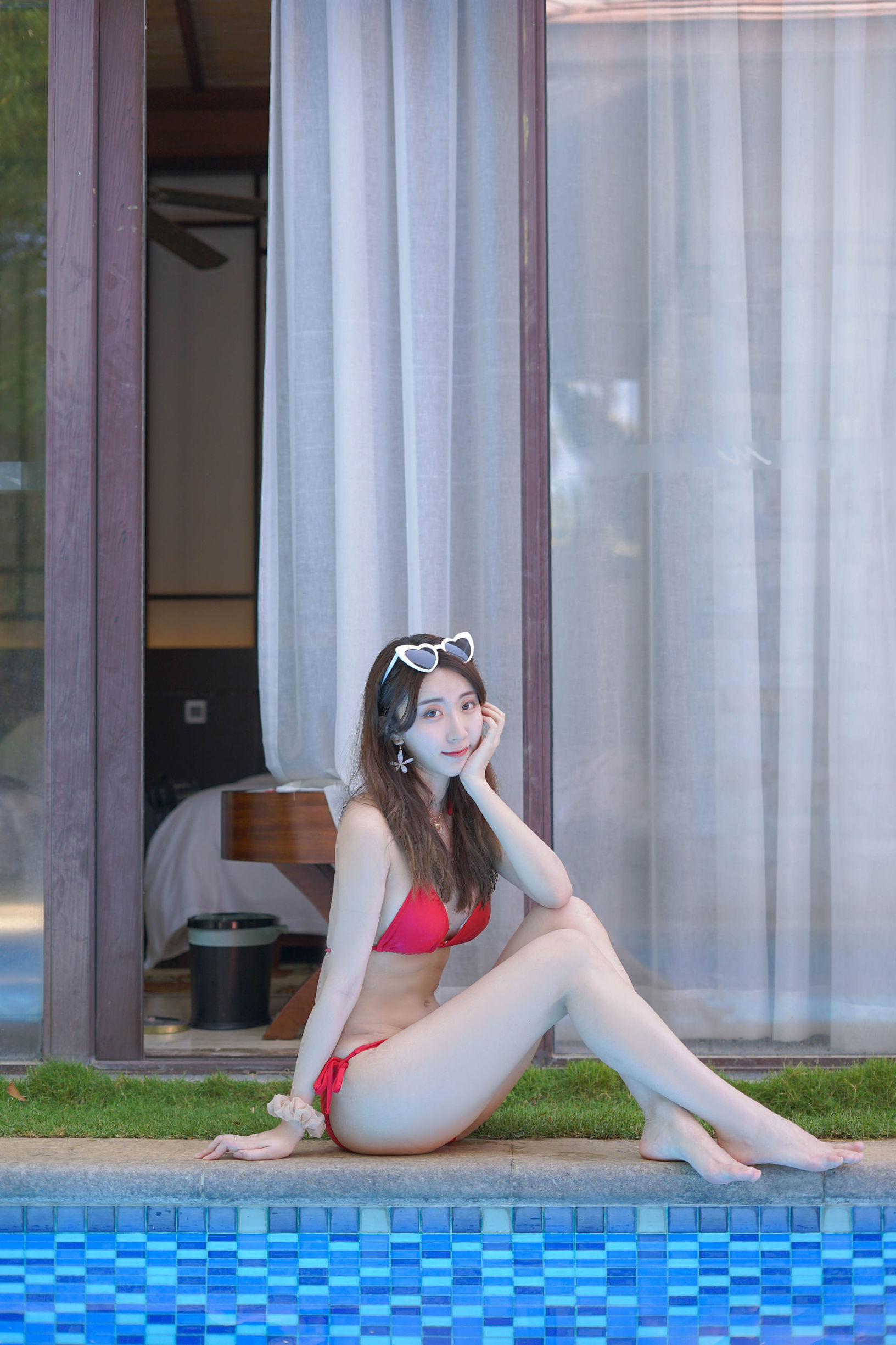 COS 혜택] 인기 Coser 쿠로카와 - 섬 여행 비키니