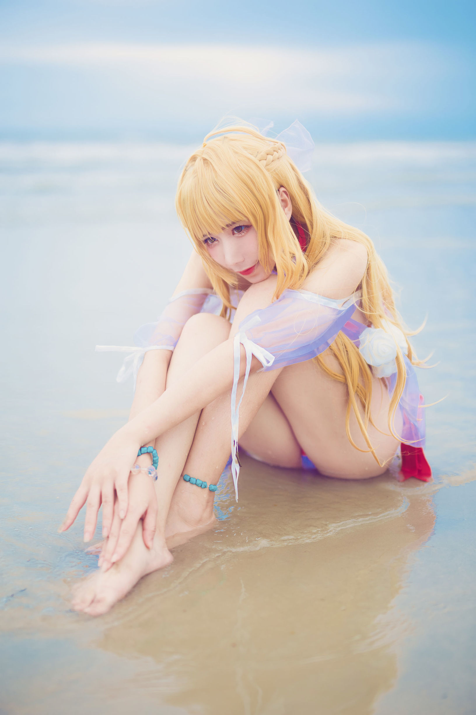 COS Phúc lợi] Blogger Anime Cửu Khúc Jean - Áo tắm