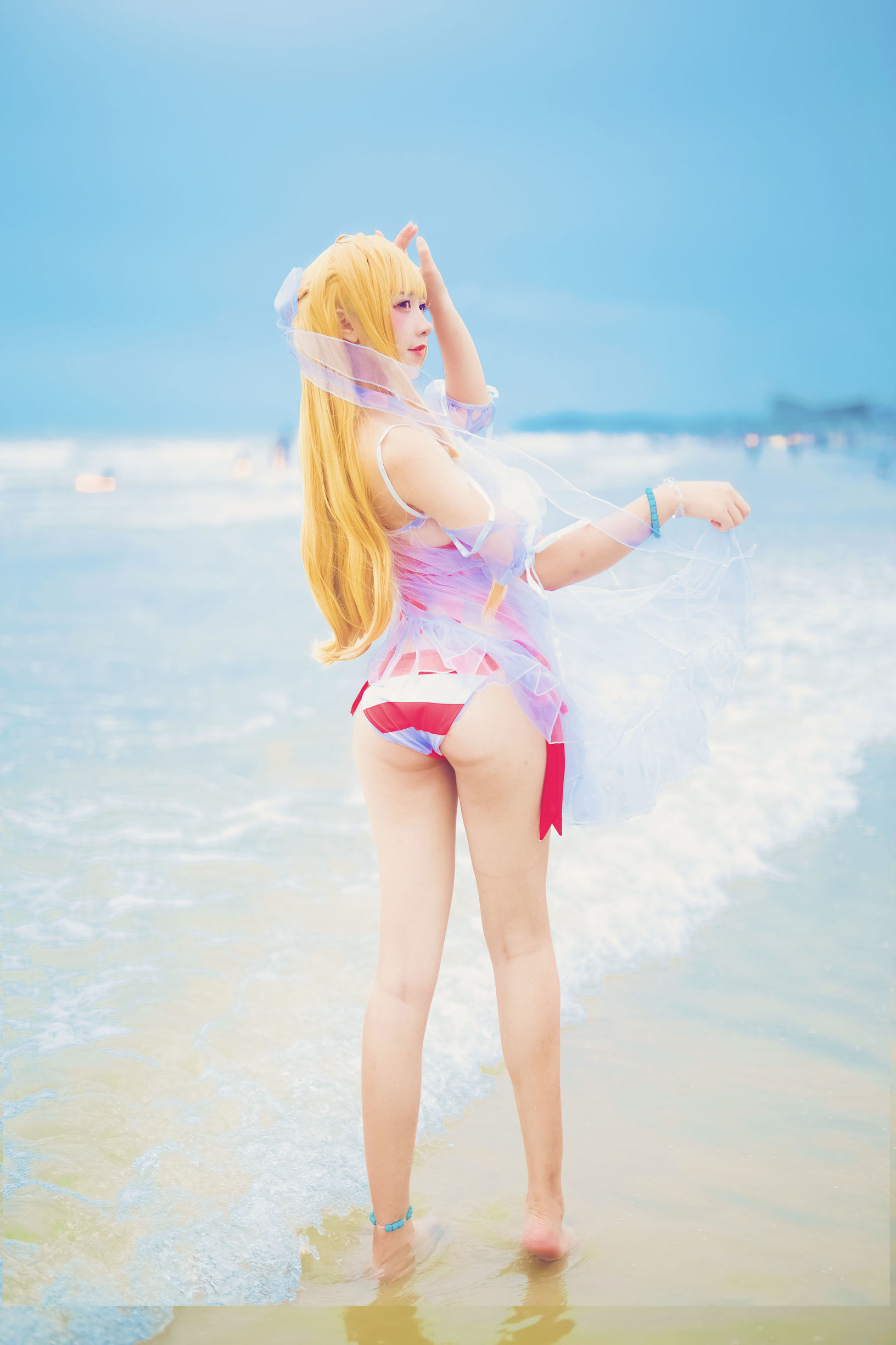 COS Phúc lợi] Blogger Anime Cửu Khúc Jean - Áo tắm