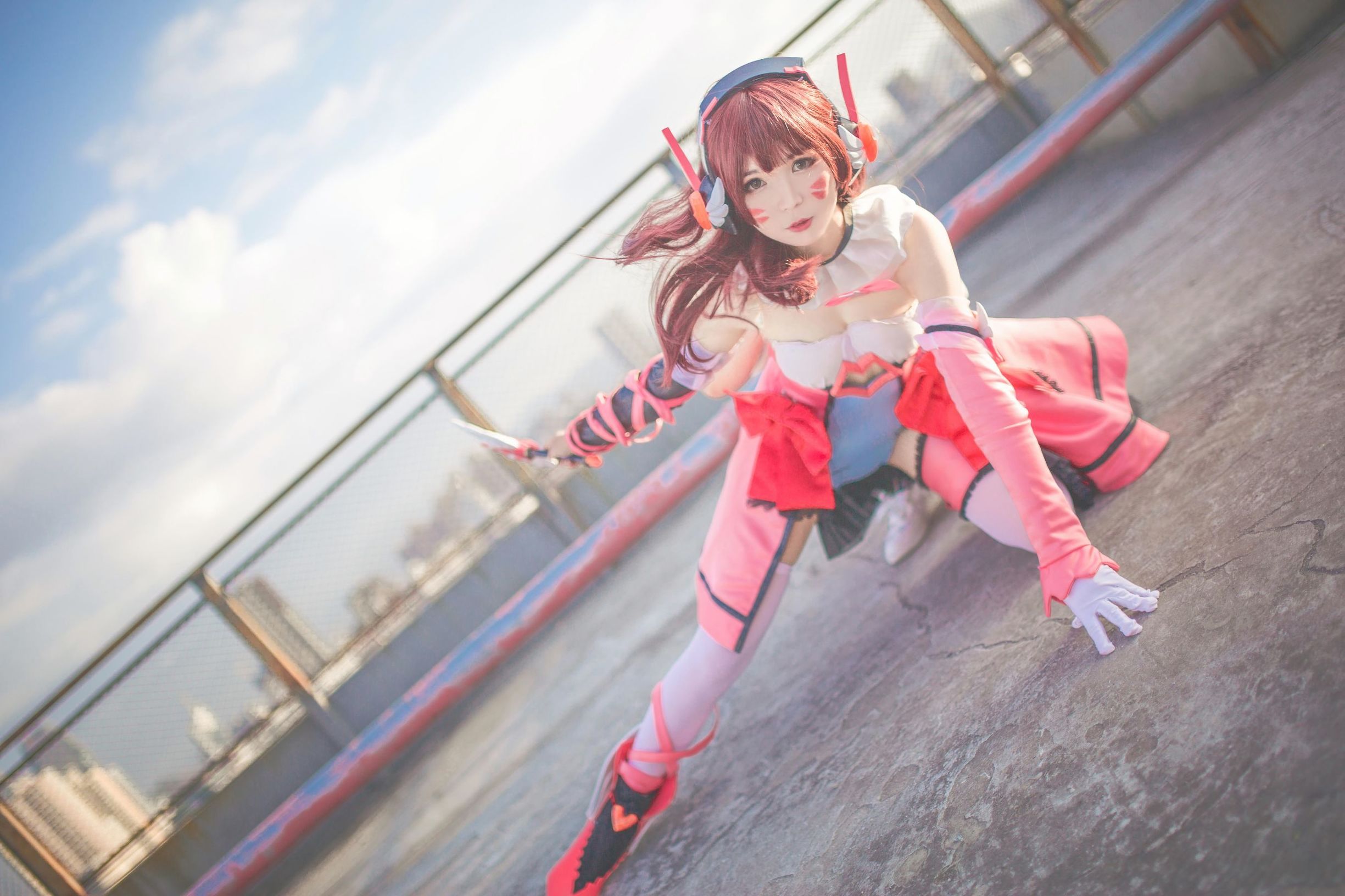 COS福利] 動漫博主北之北 - 守望先鋒 魔法少女D.Va