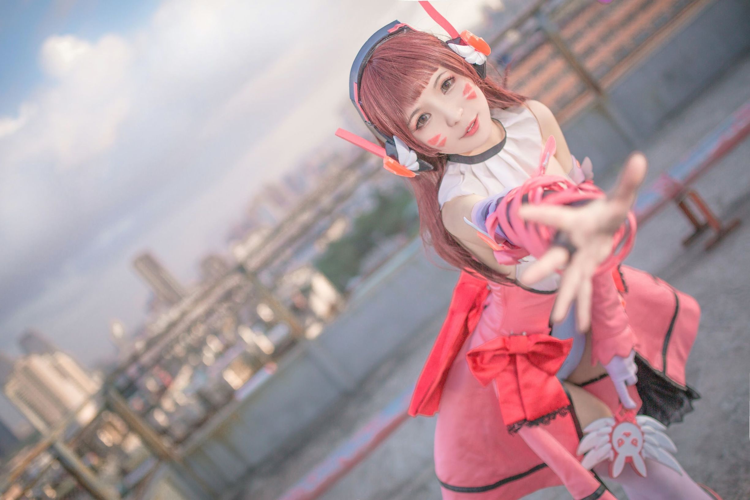 COS福利] 動漫博主北之北 - 守望先鋒 魔法少女D.Va