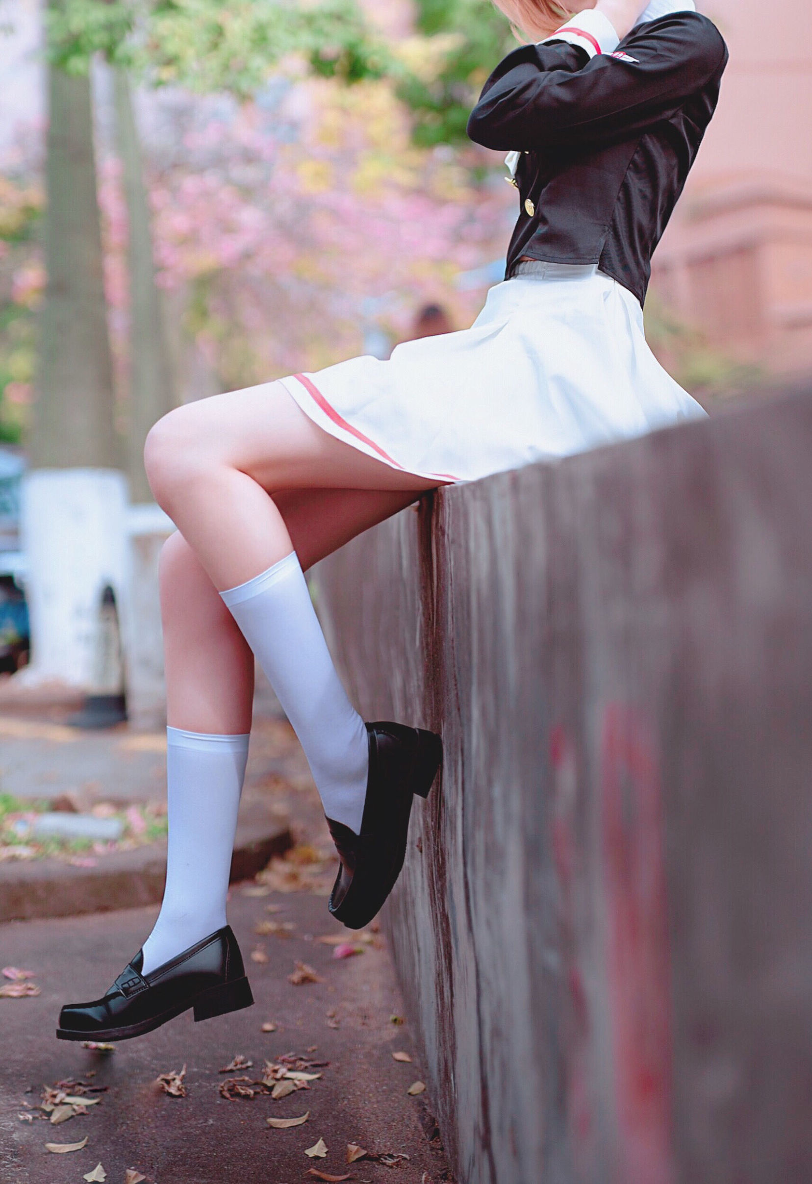 Cosplay 福利] 動漫博主南桃Momoko - 木之本櫻制服