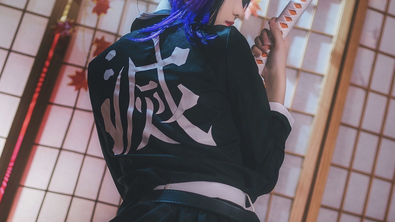 Cosplay Benefits] Anime Blogger Nan Tao Momoko - Butterfly Ninja Team Uniform