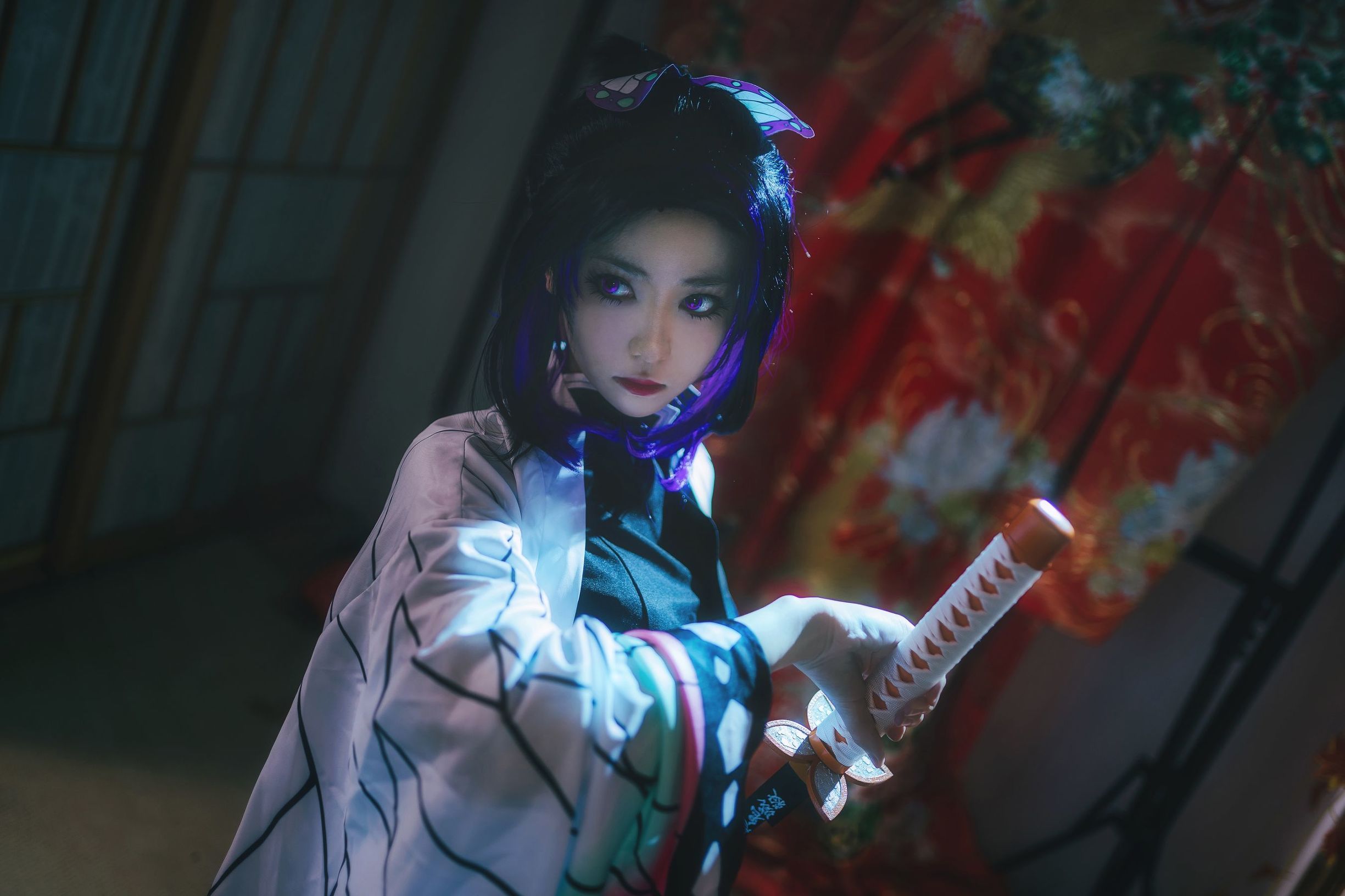 Cosplay Benefits] Anime Blogger Nan Tao Momoko - Butterfly Ninja Team Uniform