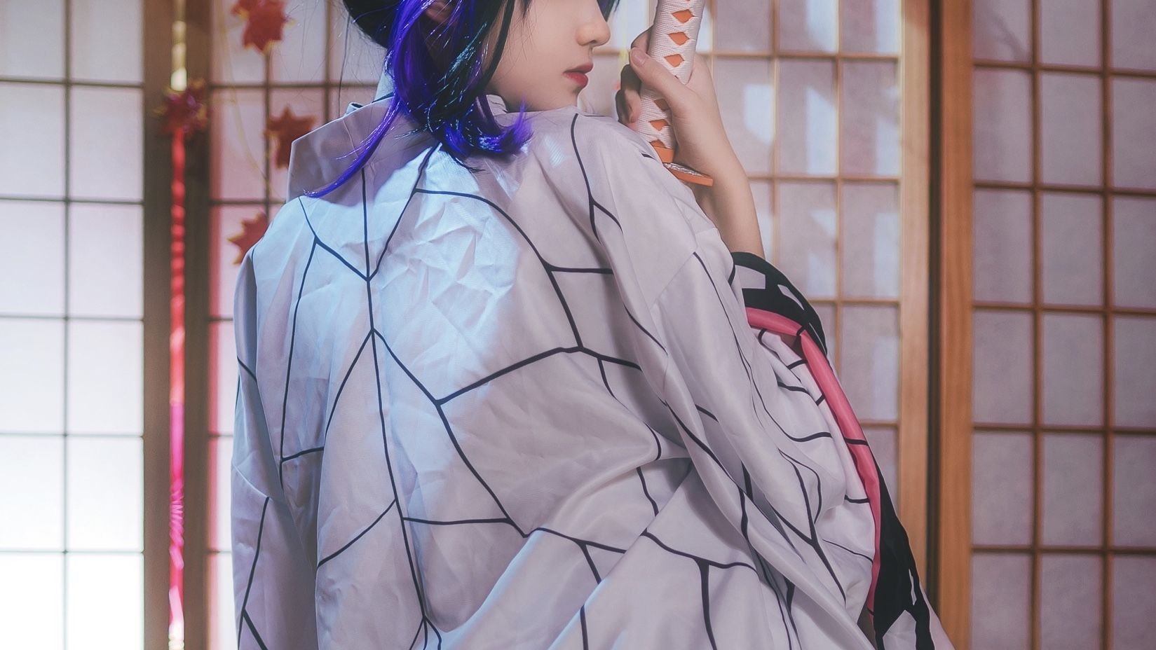 Cosplay Benefits] Anime Blogger Nan Tao Momoko - Butterfly Ninja Team Uniform