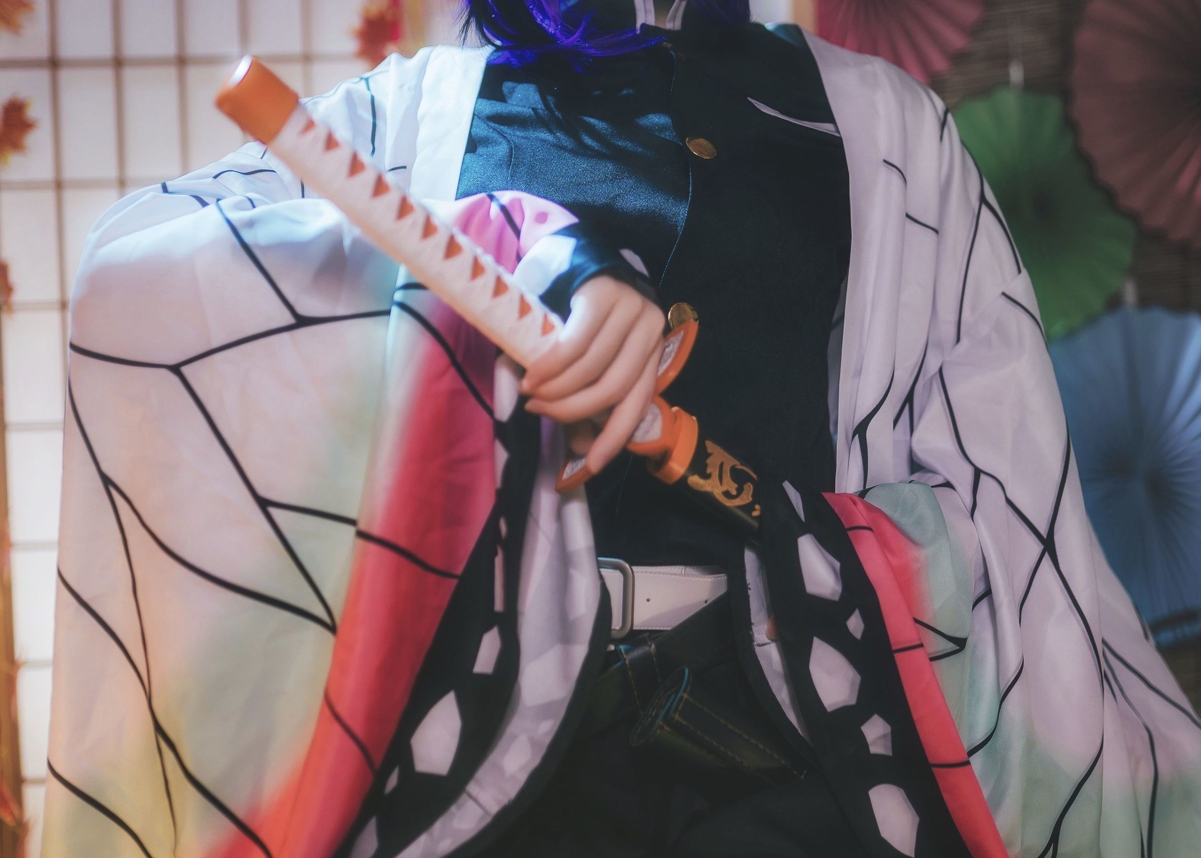 COS 福利] 動漫博主南桃桃子 - 蝴蝶忍隊服
