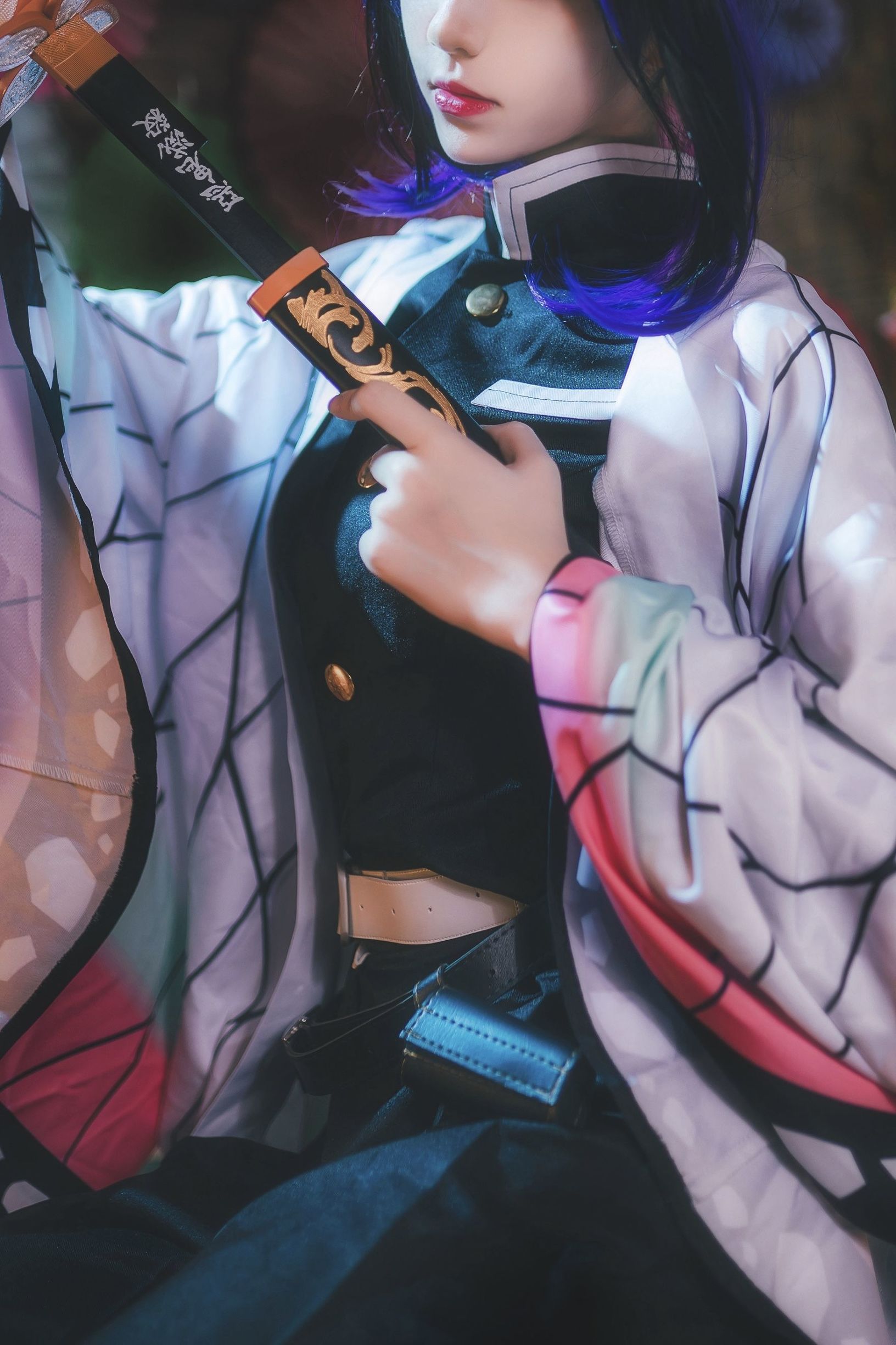 COS 福利] 動漫博主南桃桃子 - 蝴蝶忍隊服