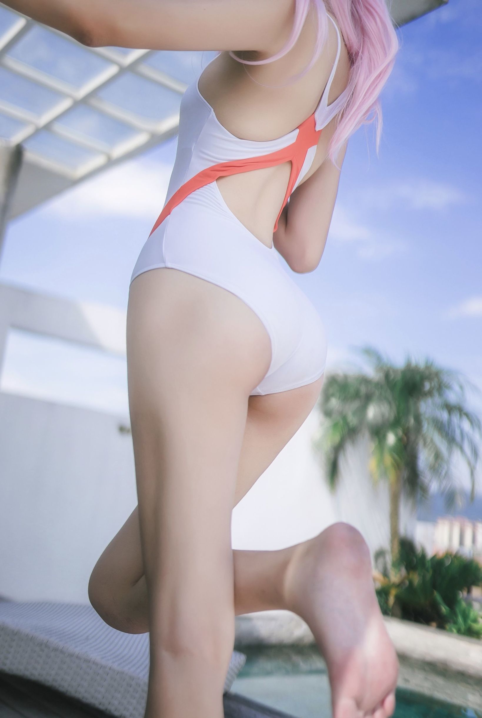 Cosplay Benefits] Anime Blogger Nan Tao Momoko - One-Piece Swimsuit