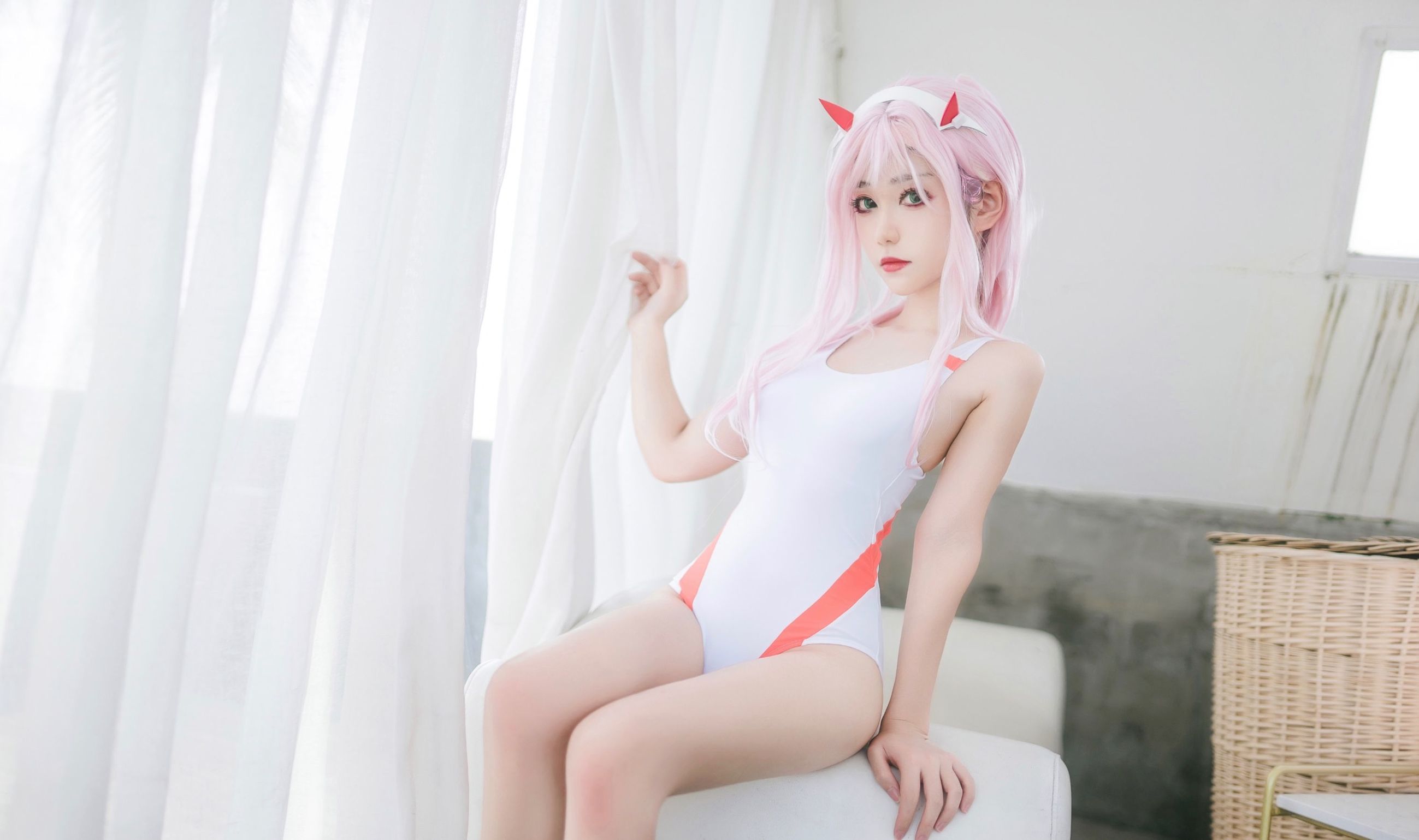 Cosplay Benefits] Anime Blogger Nan Tao Momoko - One-Piece Swimsuit