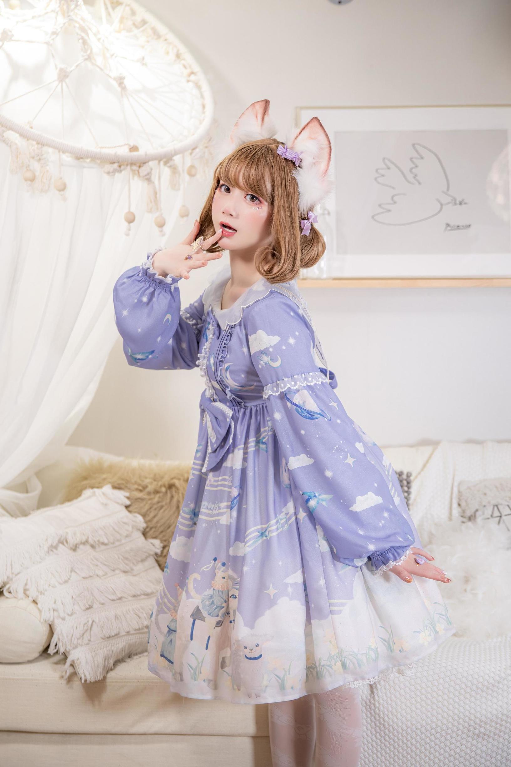 COSplay 福利] 動漫博主弦音西克 - 洛麗塔樂隊貓
