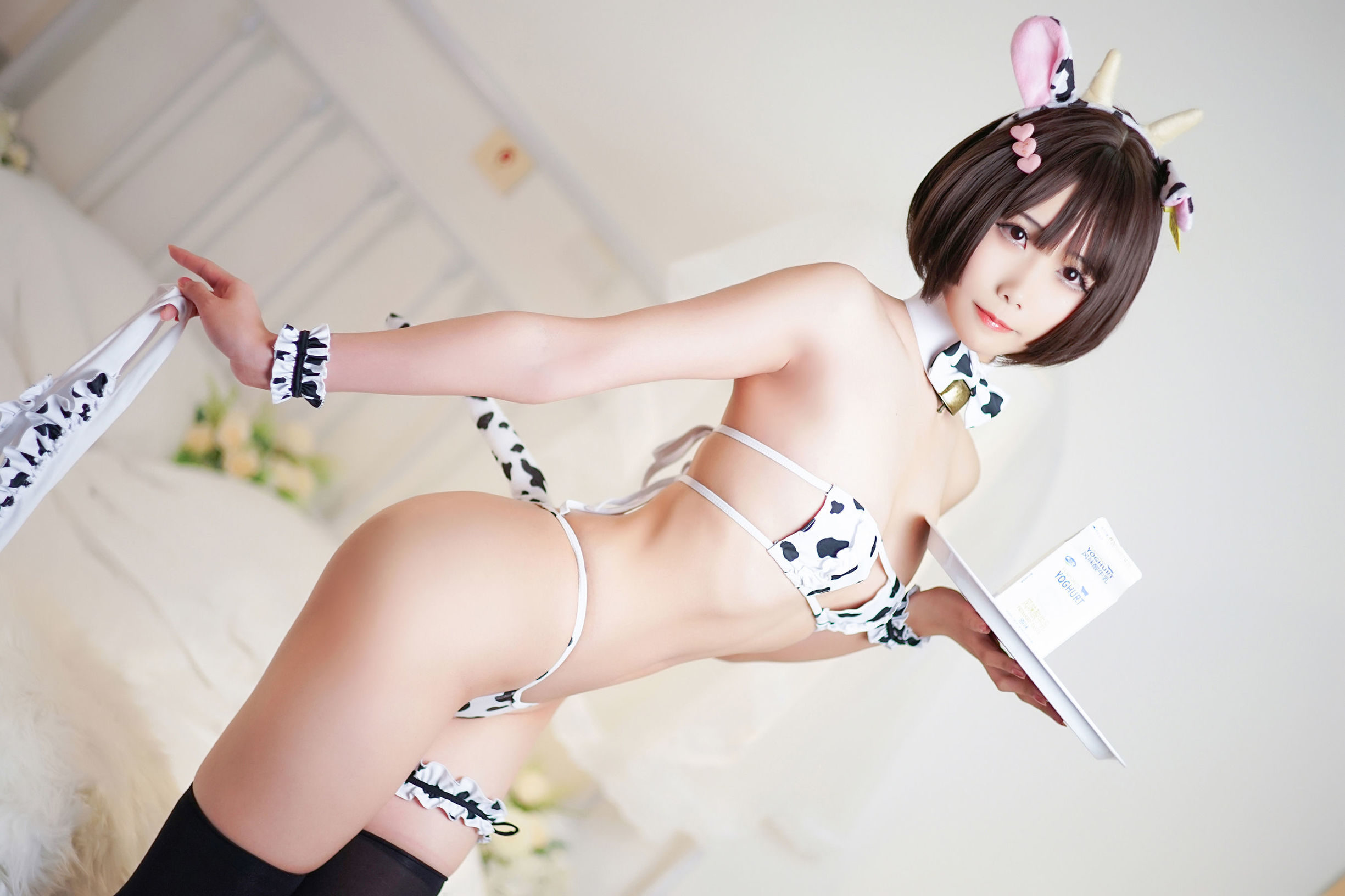 COS Phúc lợi] Blogger anime Hiểu Mỹ Mẹ - MILK