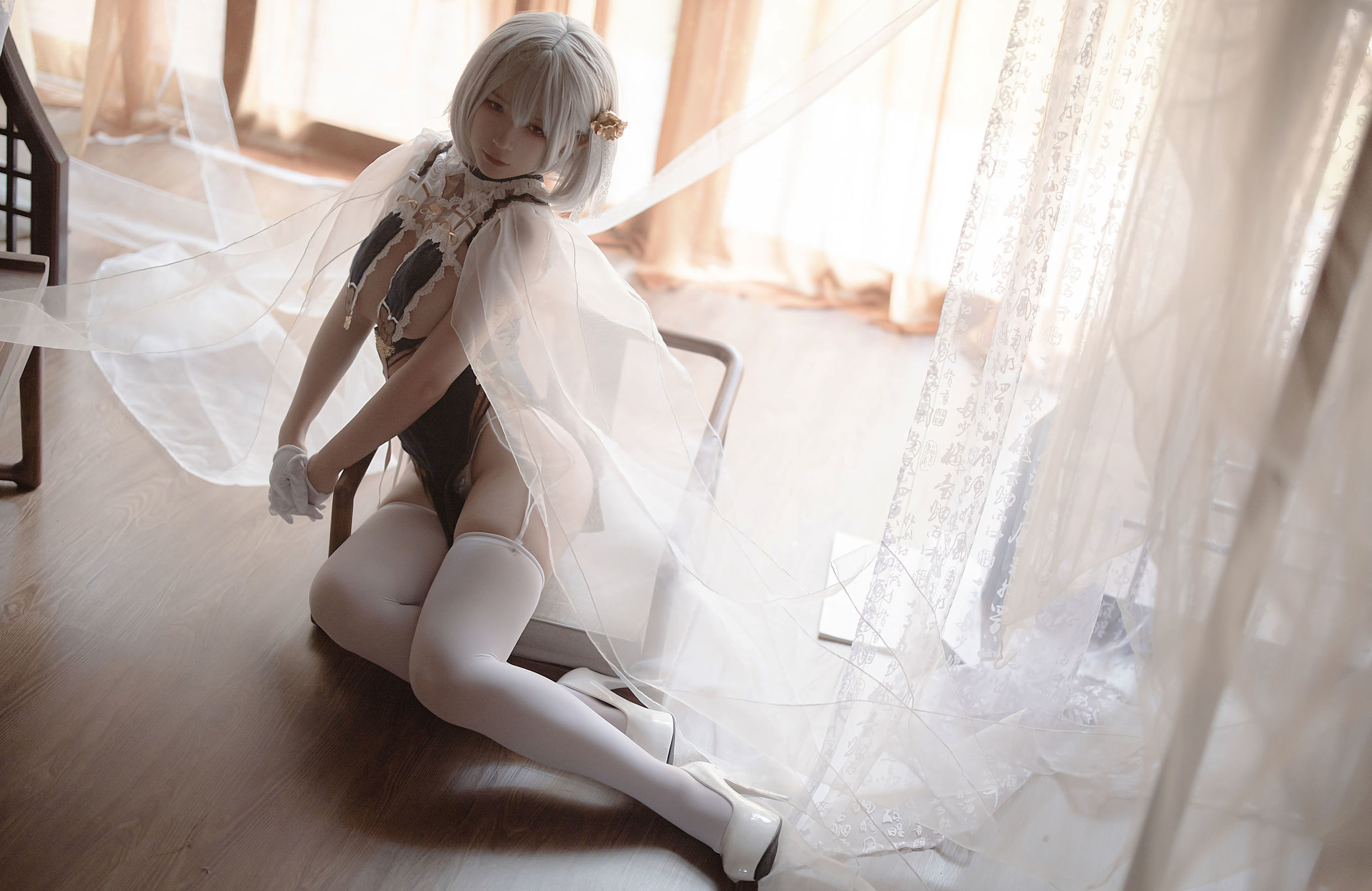 COS Phúc lợi] Blogger anime Ying Luo Jiang w - Sirius Qipao