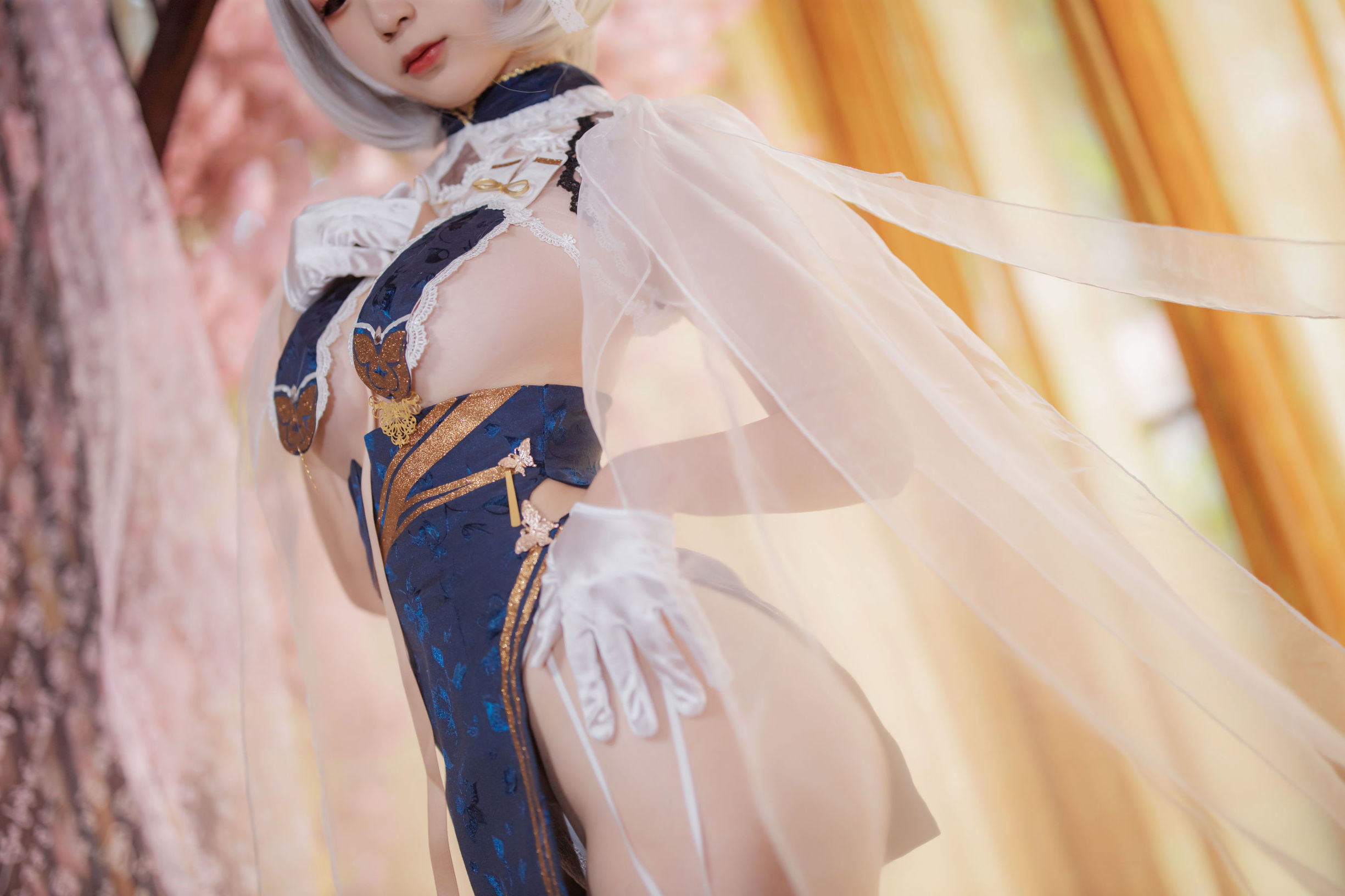 COS Phúc lợi] Blogger anime Ying Luo Jiang w - Sirius Qipao