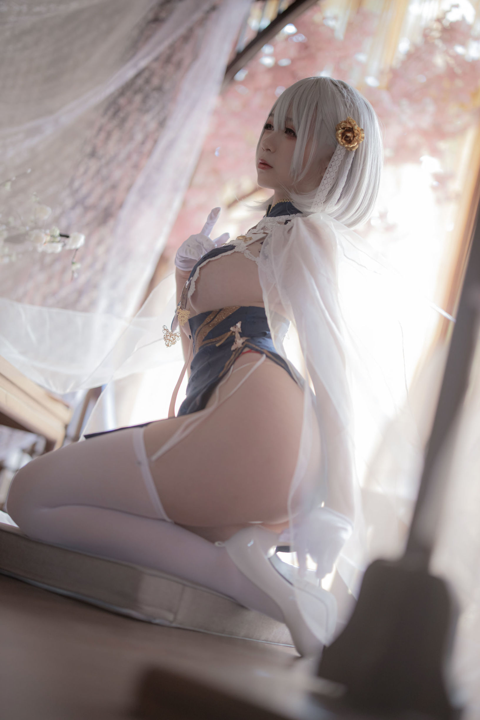 Cosplay Welfare] Anime Blogger Yingluo Jiang w - Sirius Qipao