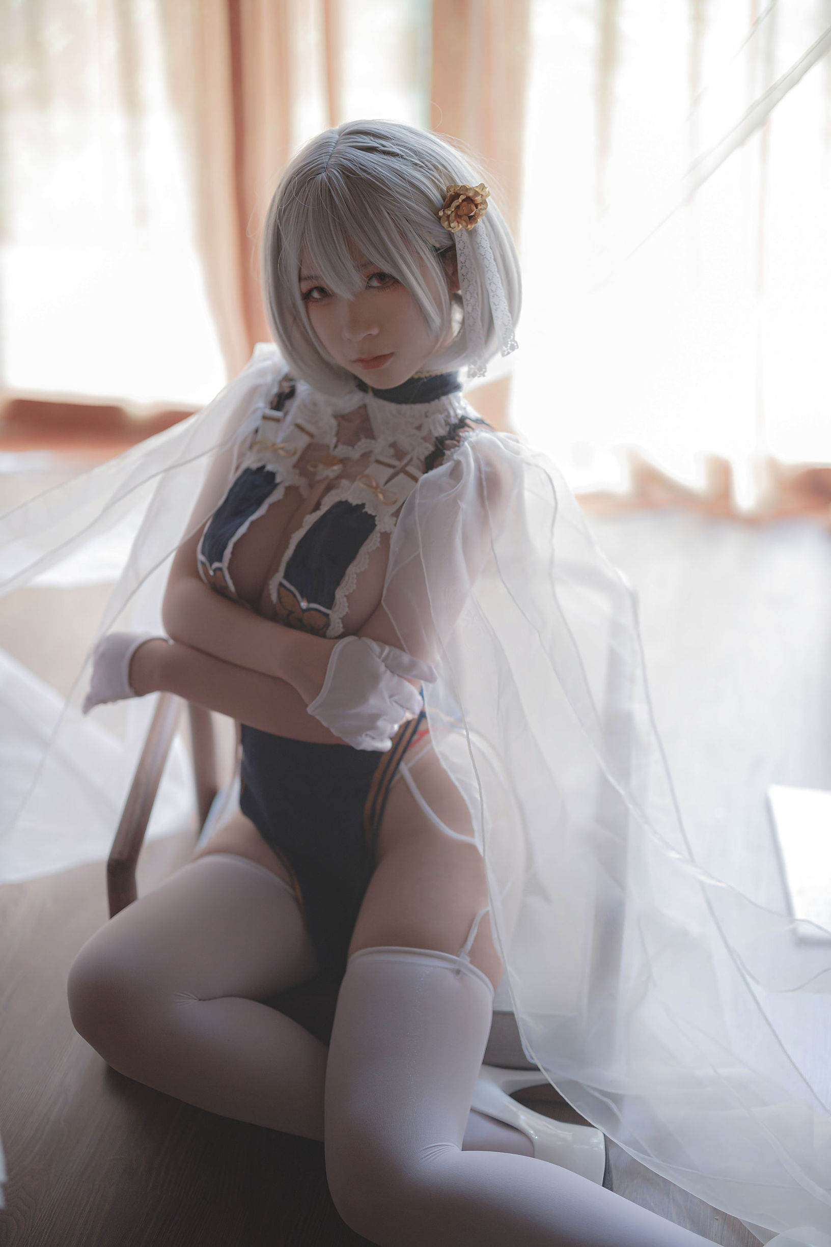 COS Phúc lợi] Blogger anime Ying Luo Jiang w - Sirius Qipao