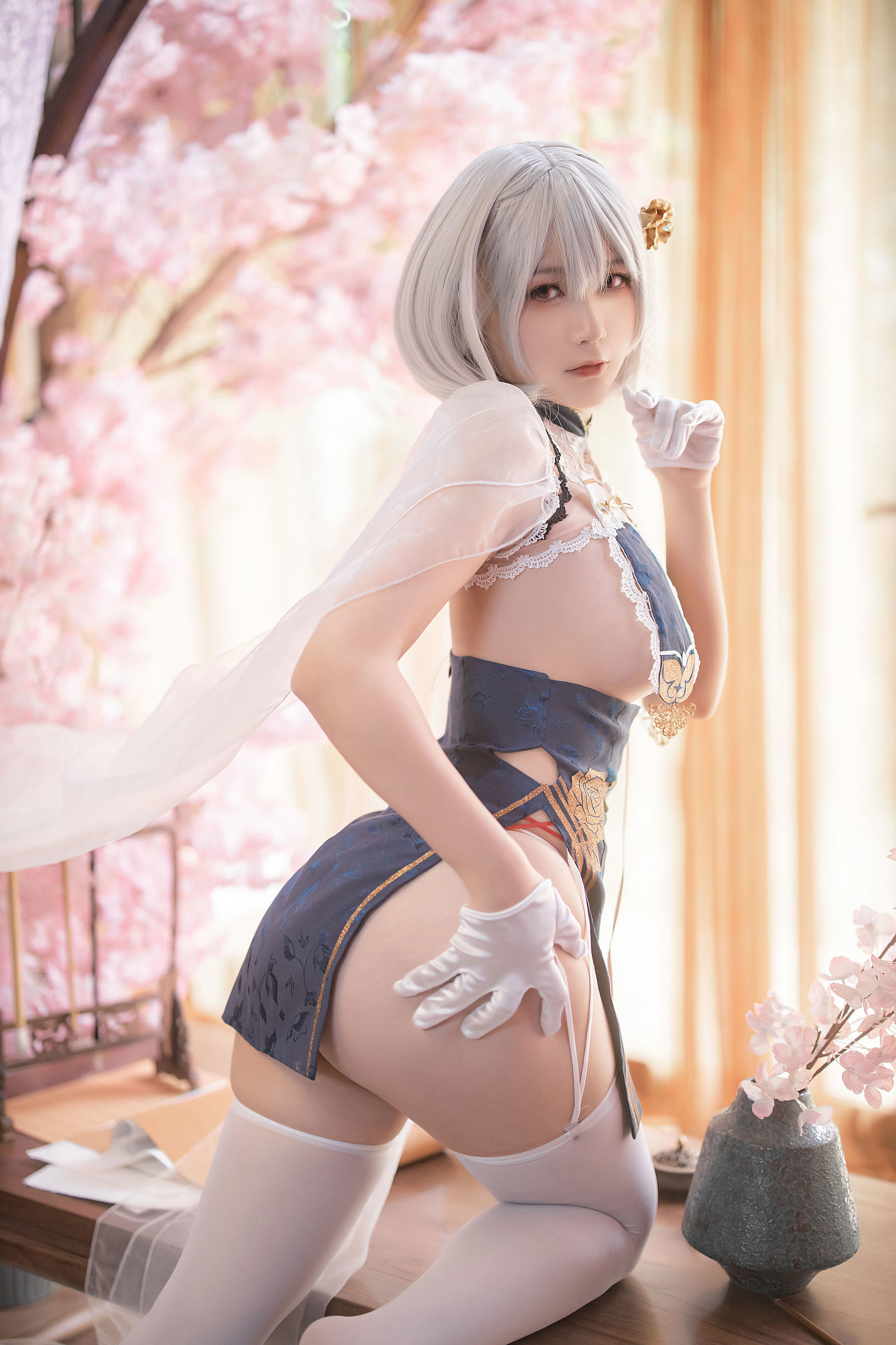 Cosplay Welfare] Anime Blogger Yingluo Jiang w - Sirius Qipao