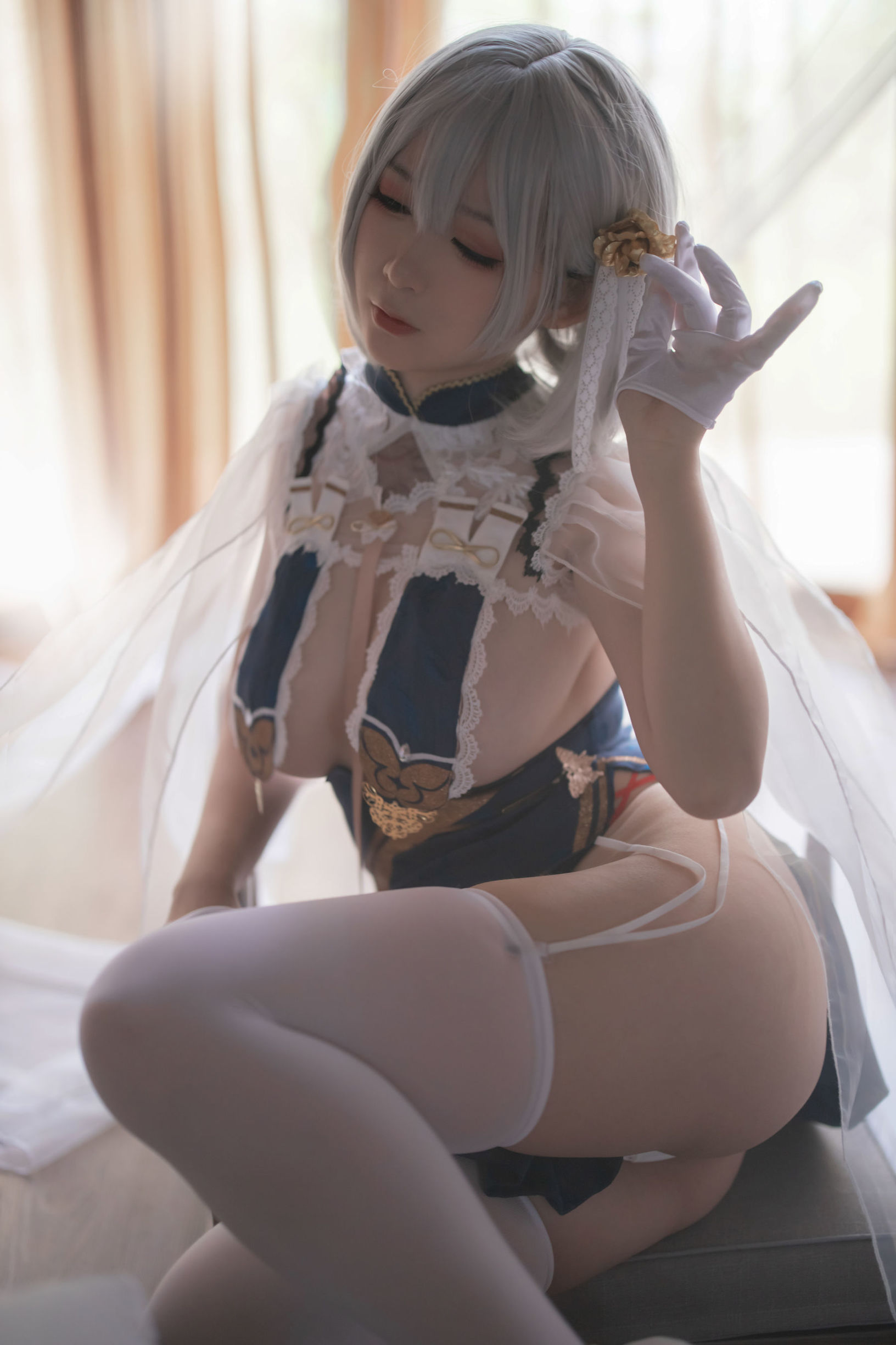 Cosplay Welfare] Anime Blogger Yingluo Jiang w - Sirius Qipao