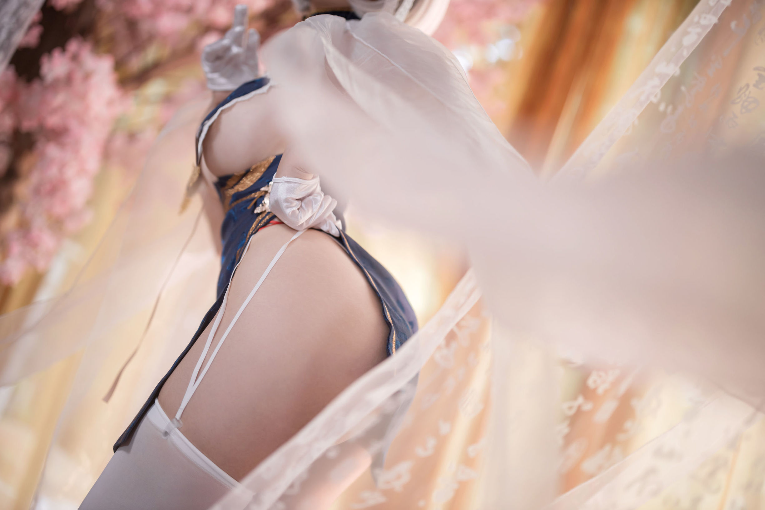 COS Phúc lợi] Blogger anime Ying Luo Jiang w - Sirius Qipao