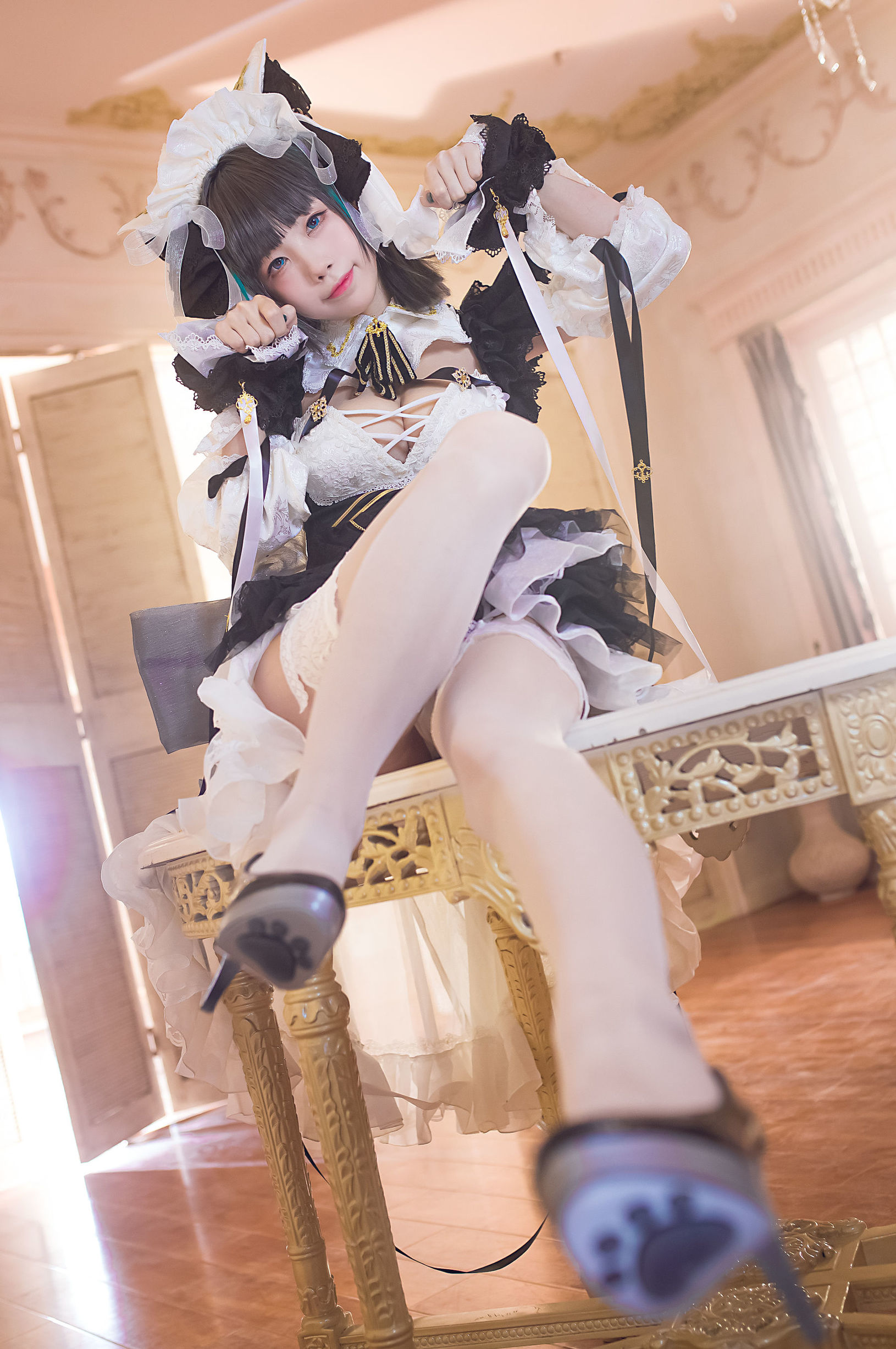 COS Phúc lợi] Blogger Anime Shui Miao Aqua - Cheshire