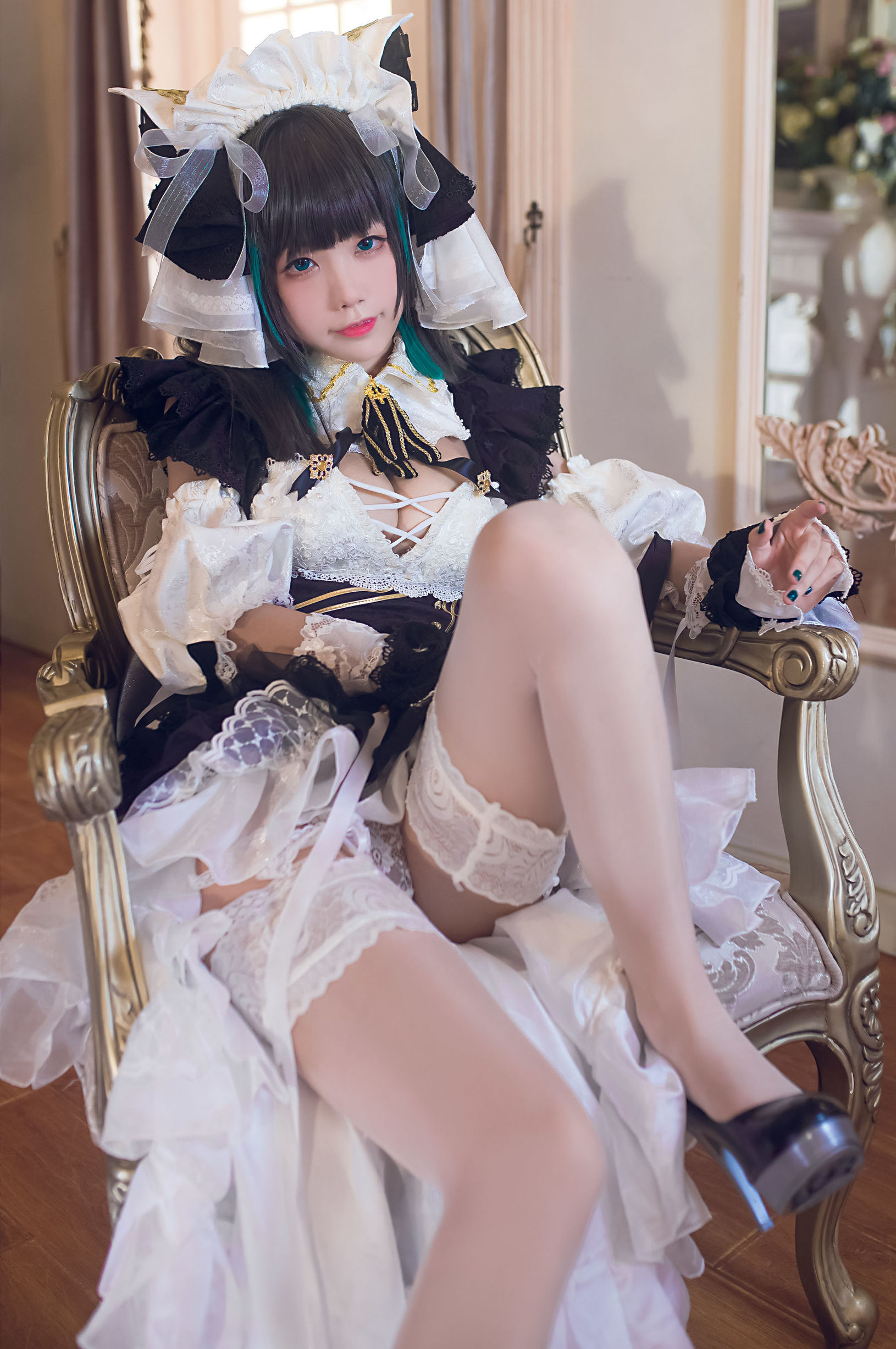COS Phúc lợi] Blogger Anime Shui Miao Aqua - Cheshire