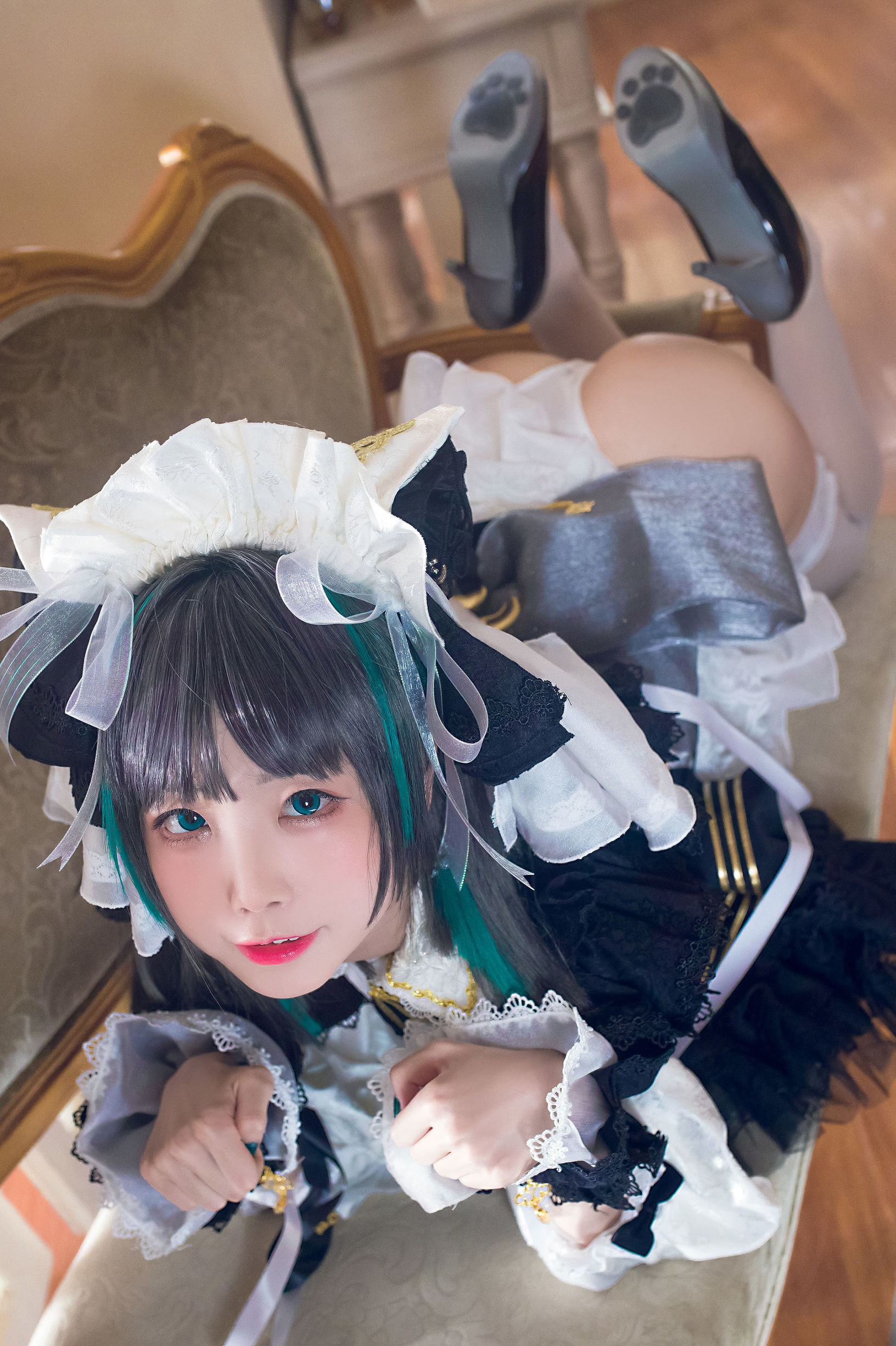 COS Phúc lợi] Blogger Anime Shui Miao Aqua - Cheshire