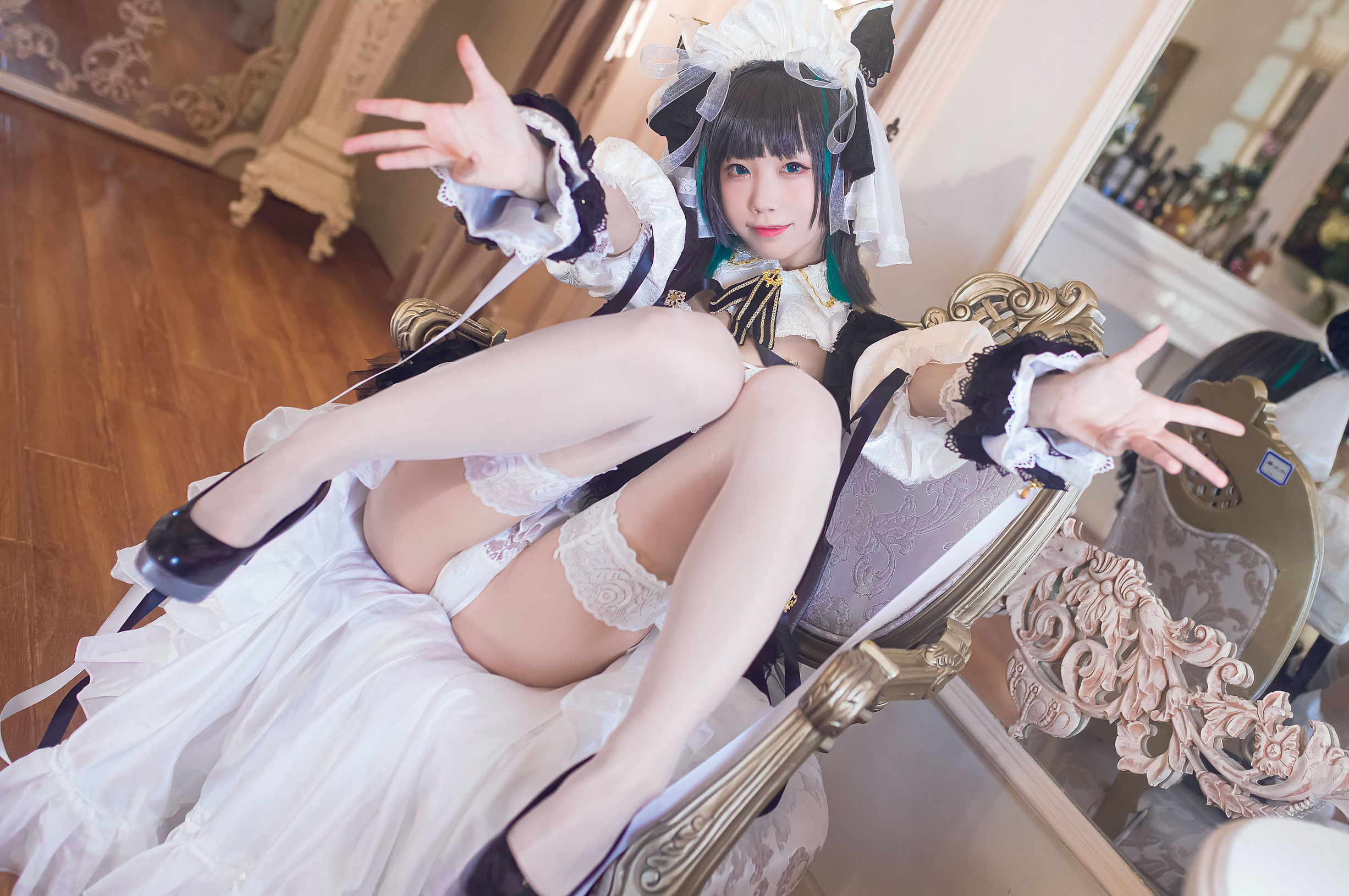 COS Phúc lợi] Blogger Anime Shui Miao Aqua - Cheshire