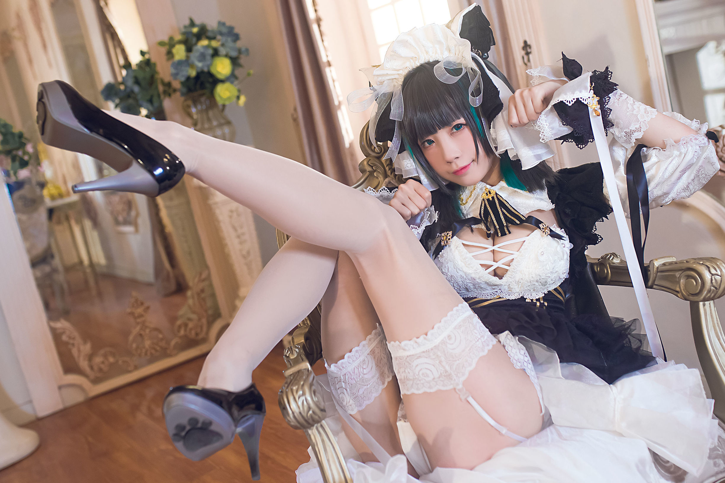 COS Phúc lợi] Blogger Anime Shui Miao Aqua - Cheshire