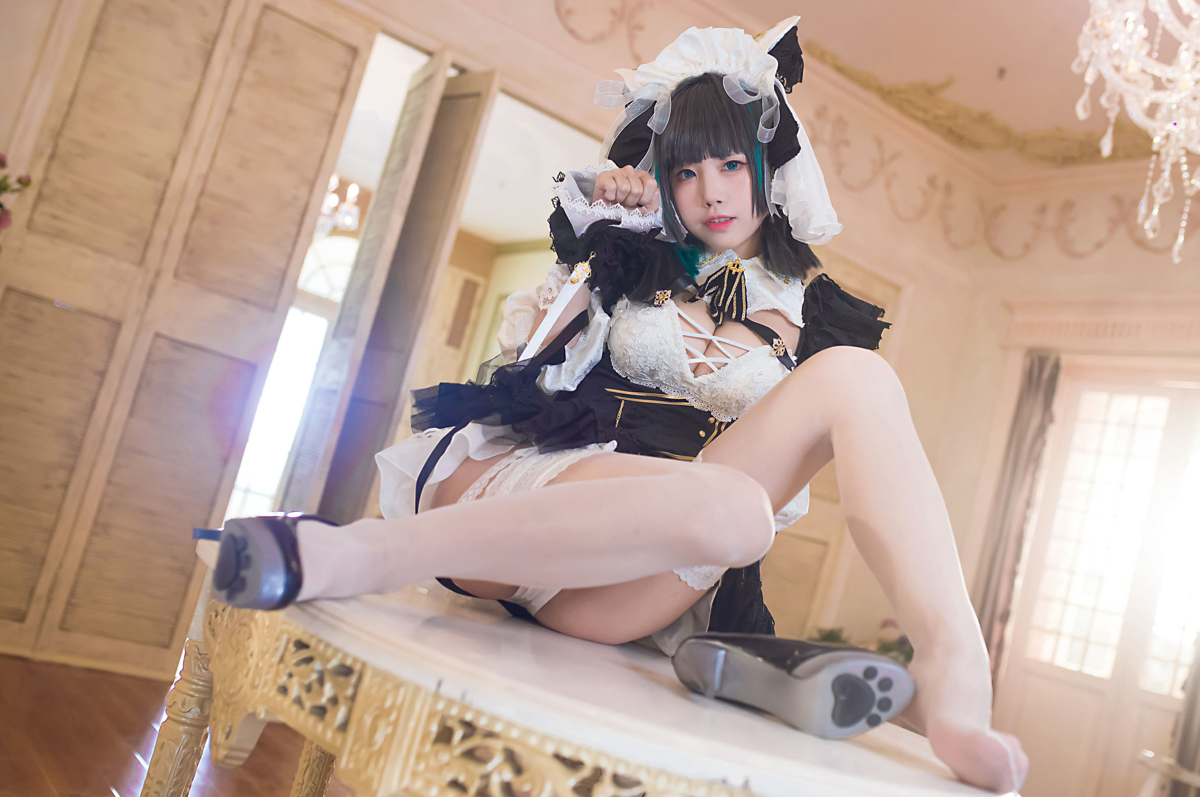 COS Phúc lợi] Blogger Anime Shui Miao Aqua - Cheshire