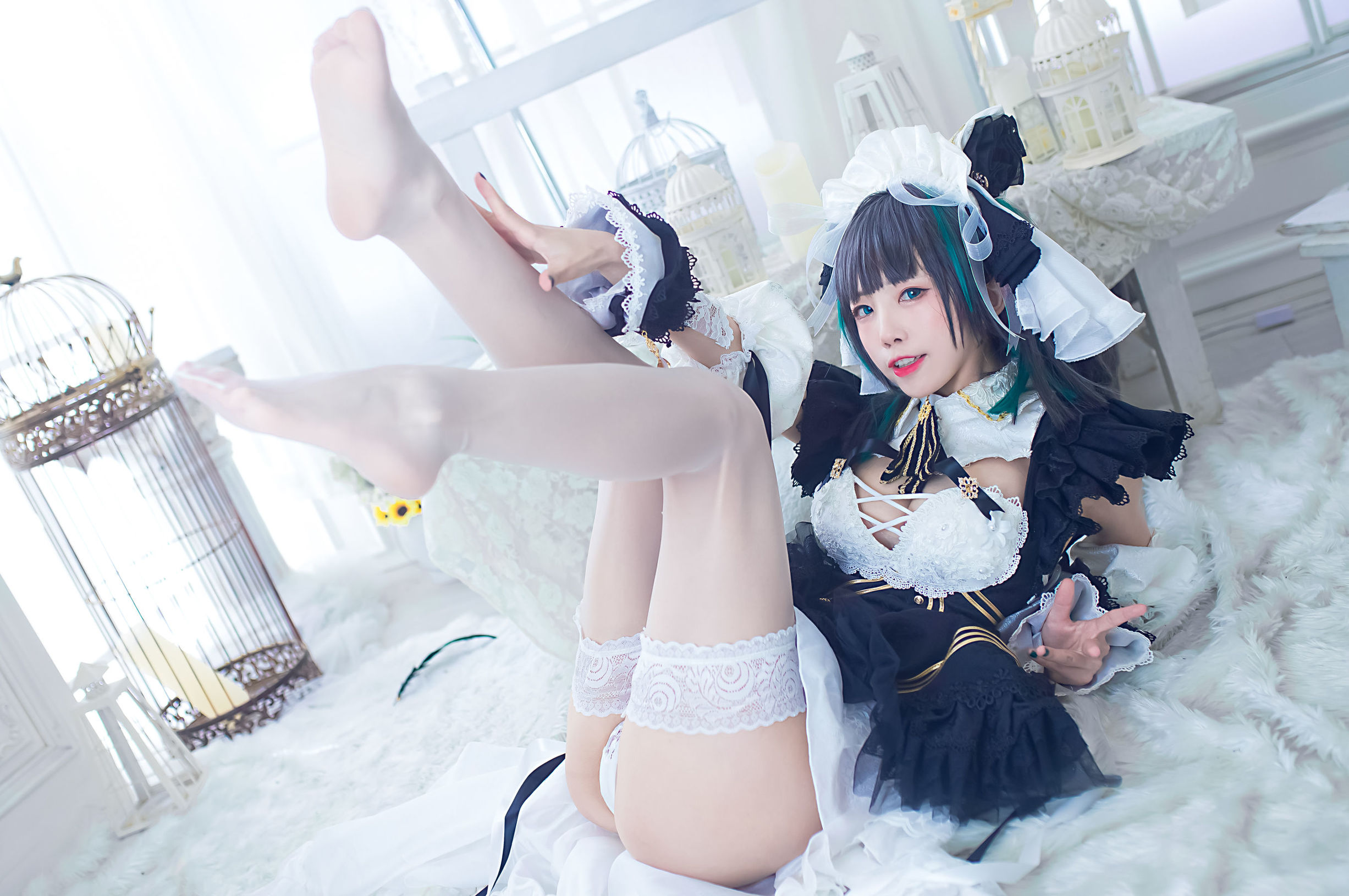 COS Phúc lợi] Blogger Anime Shui Miao Aqua - Cheshire