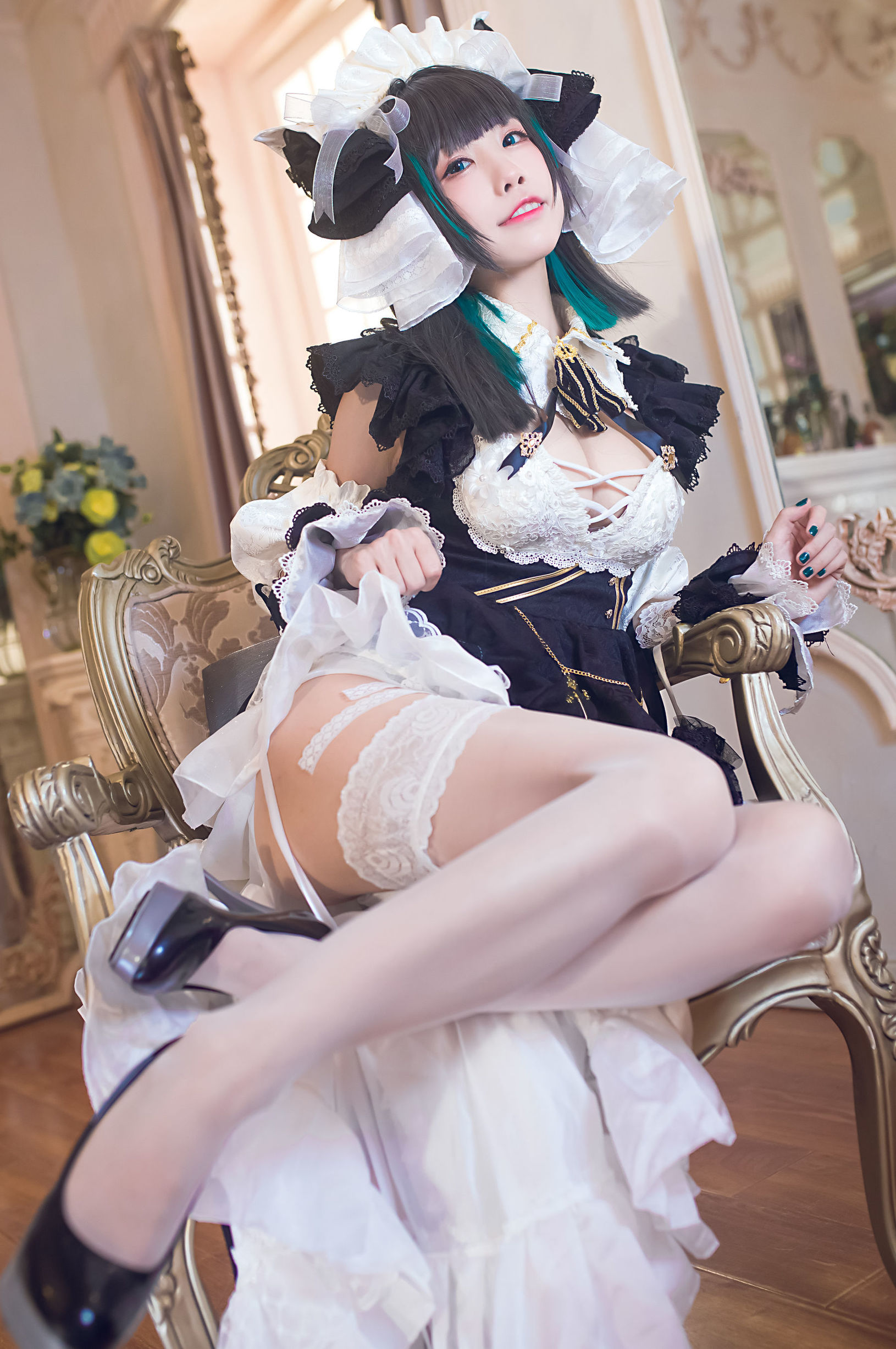 COS Phúc lợi] Blogger Anime Shui Miao Aqua - Cheshire