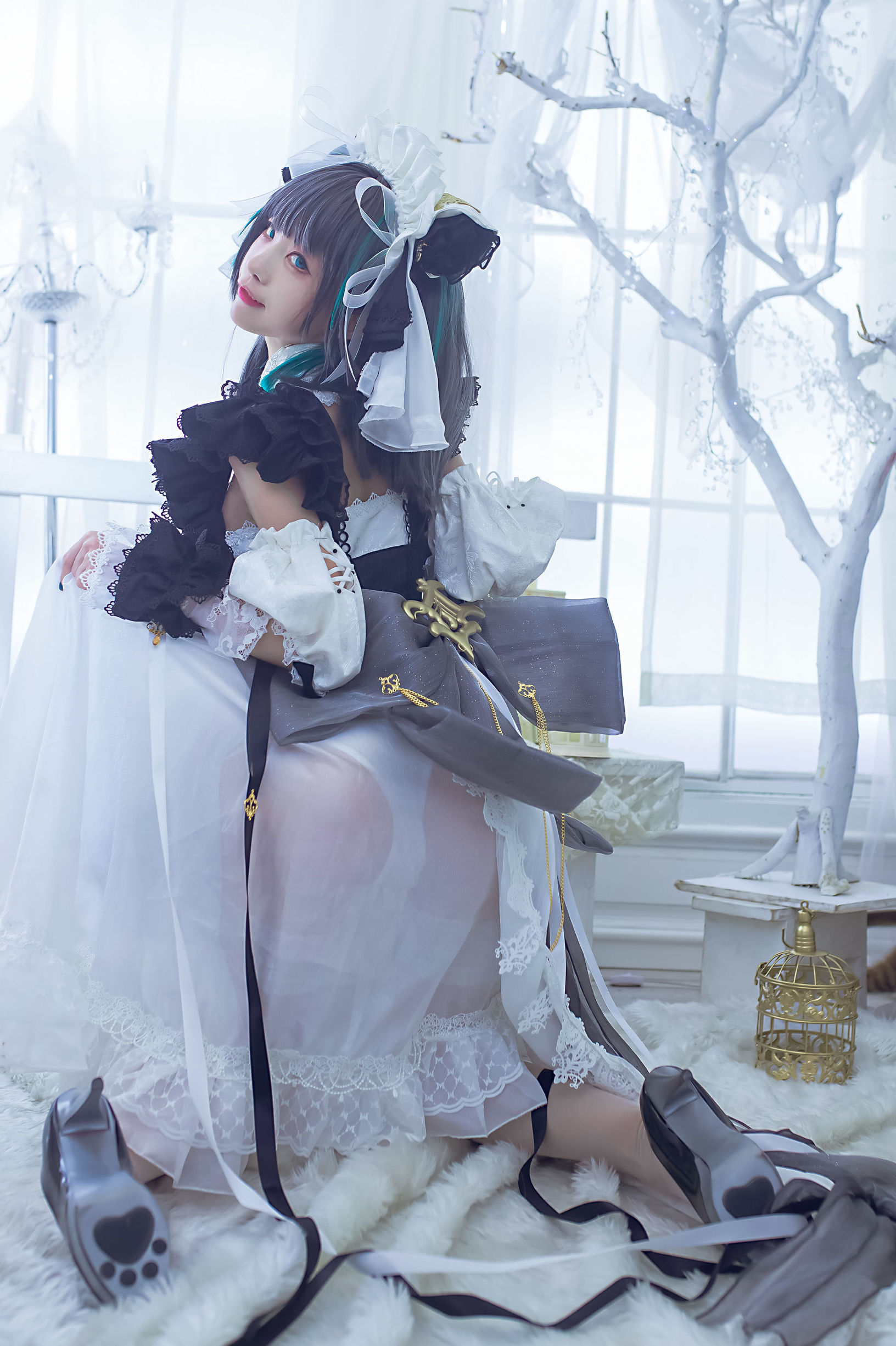 COS Phúc lợi] Blogger Anime Shui Miao Aqua - Cheshire